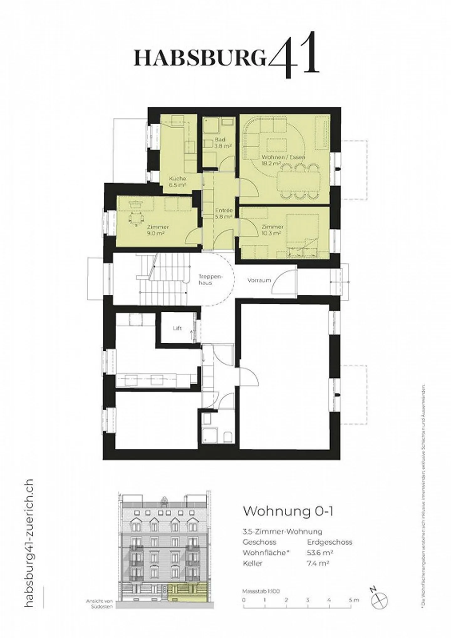 Habsburg 41 - Zurigo - Foto 5 di 5