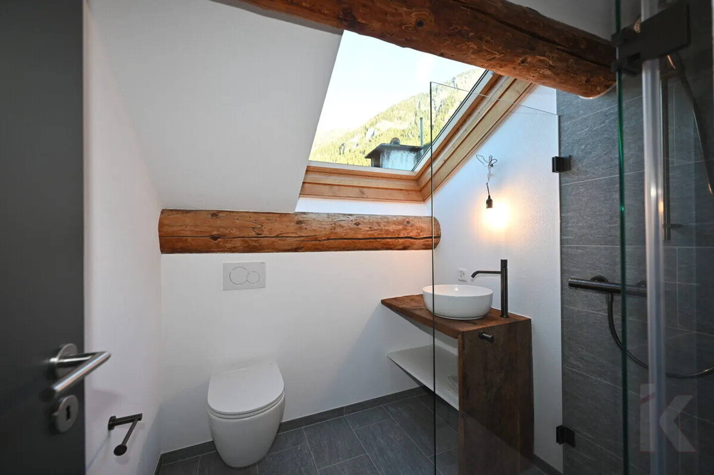 Unique 4.5 Room Attic Apartment in the Center of Andeer - Photo 9 of 12