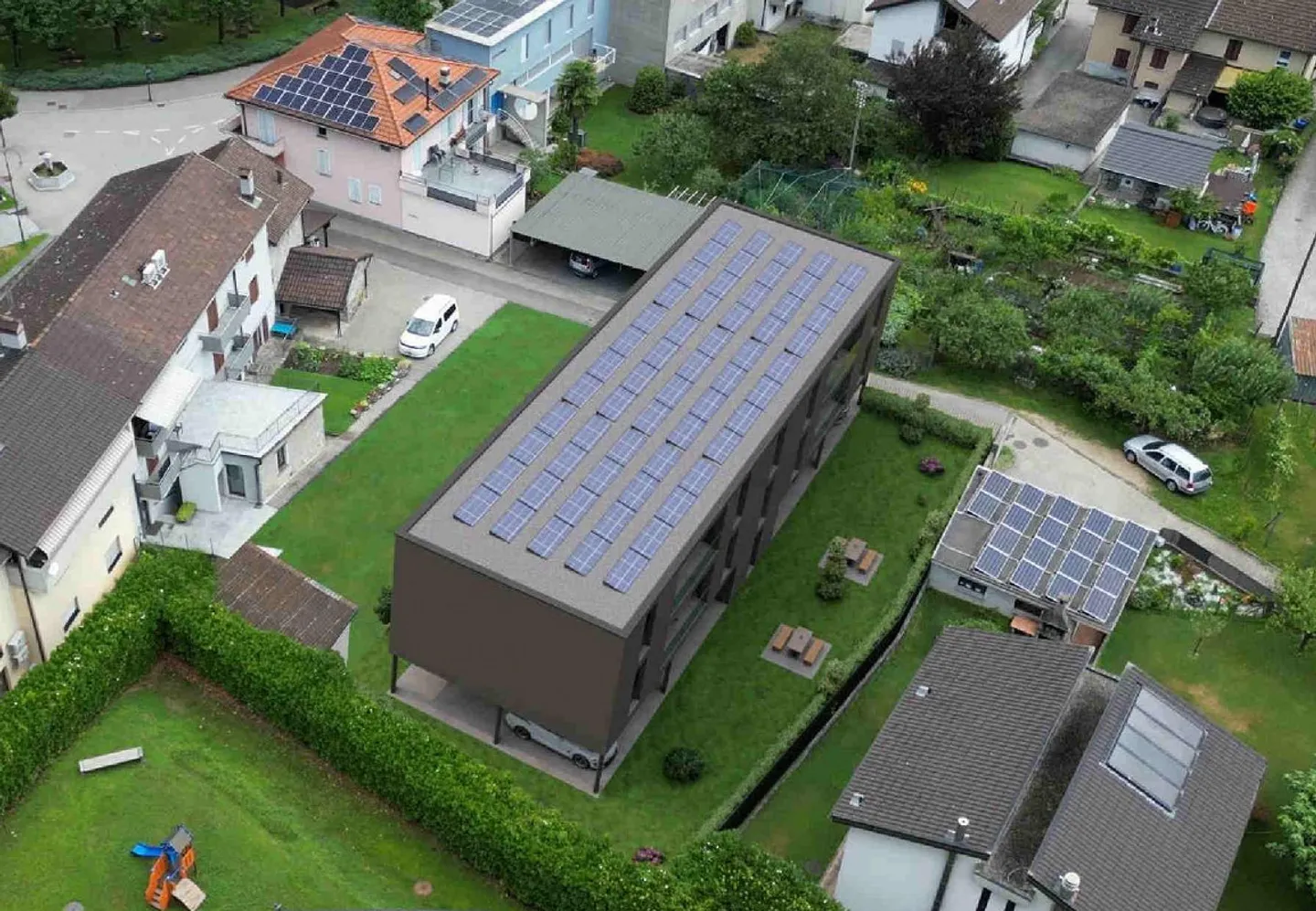 Nuovo appartamento con bella terrazza coperta in mansarda - Foto 3 di 18