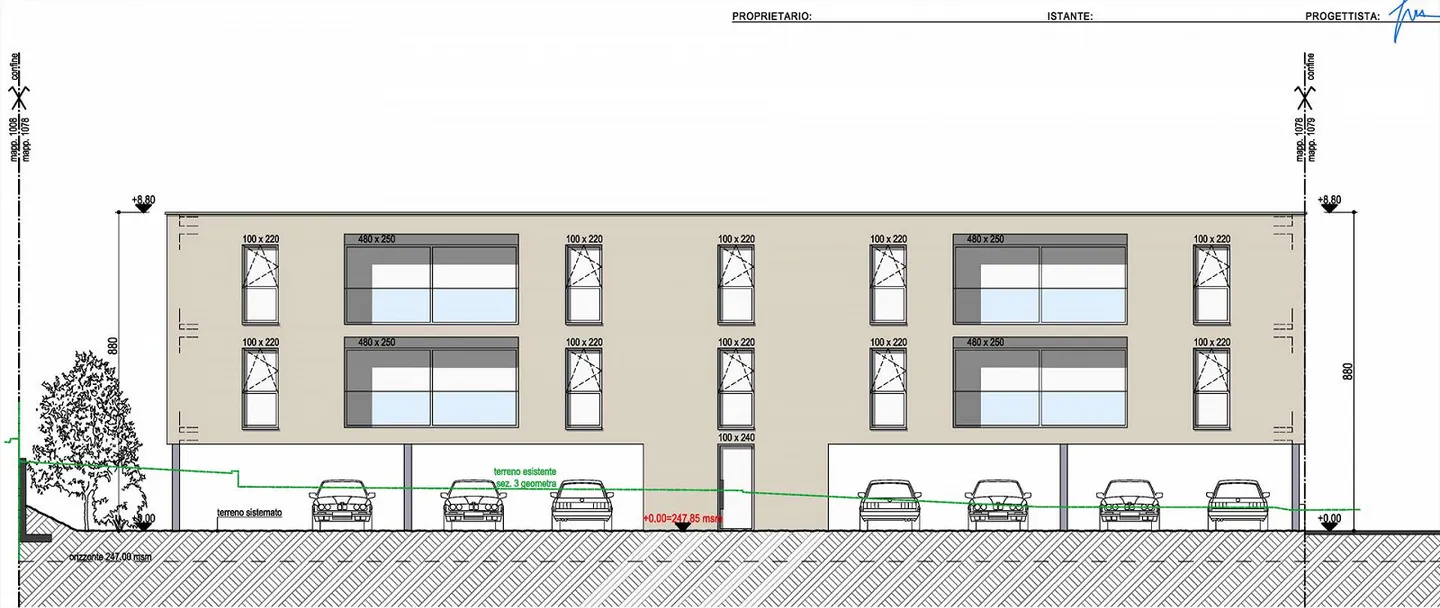 Nuovo appartamento con bella terrazza coperta in mansarda - Foto 14 di 18