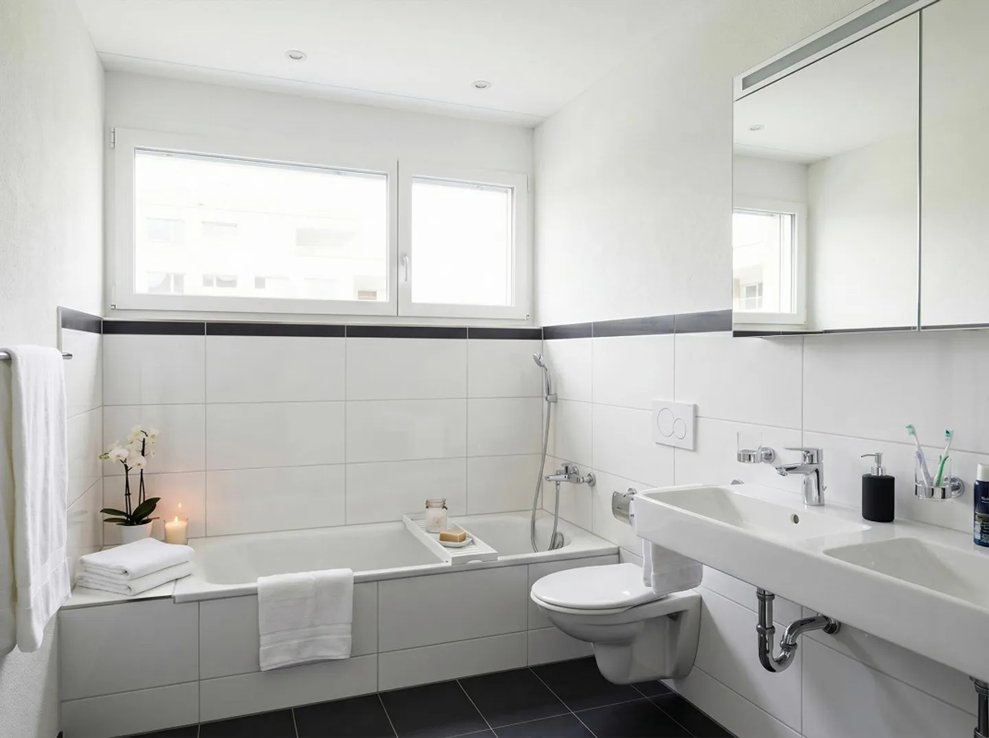 Moderne Wohnoase mit grosser Terrasse und viel Licht - Photo 4 sur 6