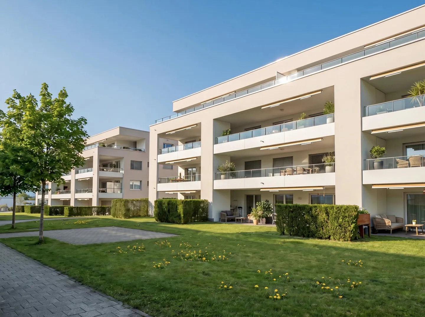 Moderne Wohnoase mit grosser Terrasse und viel Licht - Photo 5 sur 6