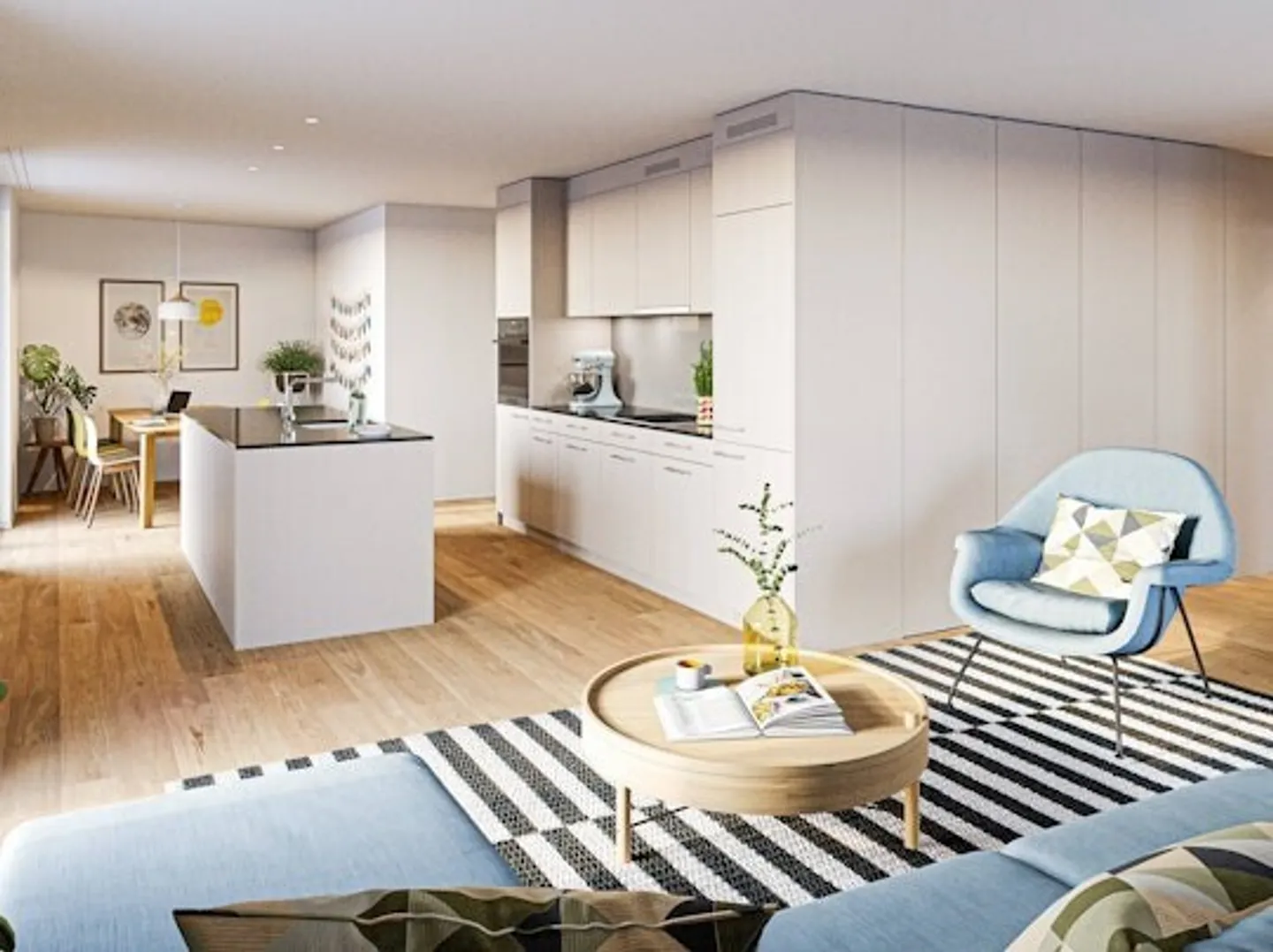 La tua ultima possibilità per un appartamento di 2,5 stanze - PRIMA AFFITTAZIONE BAHNWEID a Deitingen VIVERE DI ALTA QUALITÀ IN ARCHITETTURA MODERNA - Foto 2 di 7