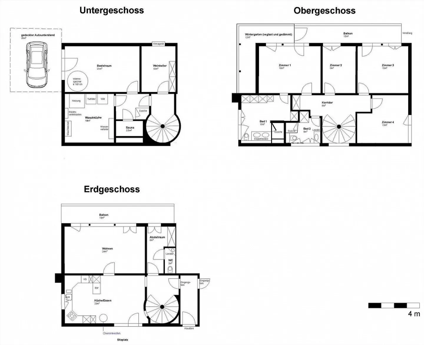 Helle, sehr komfortable, zentral gelegene 6.5-Zi Maisonette Wohnung - Foto 25 von 25