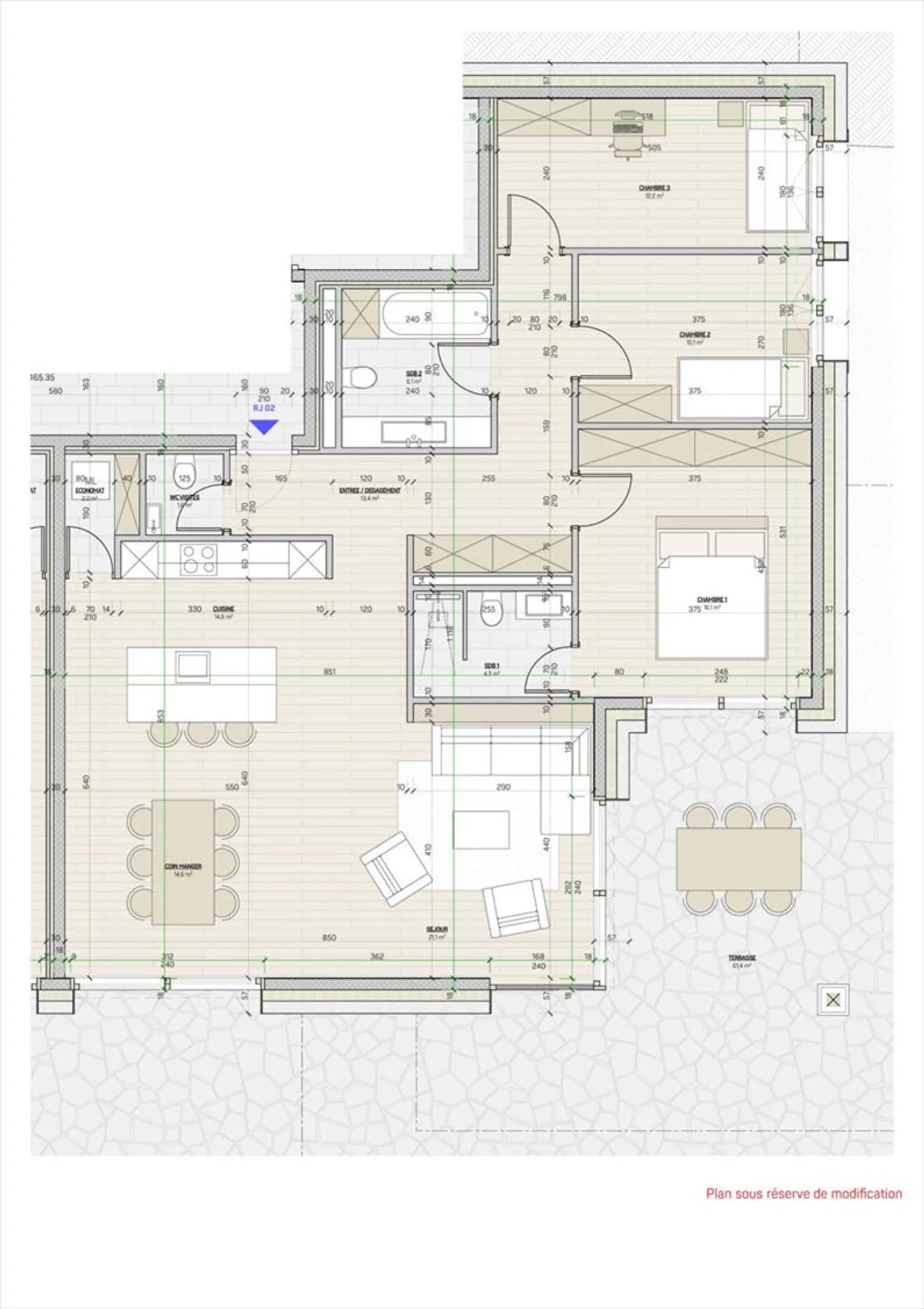Crans-Montana, 4.5 Room Apartment with High Prestige on the Ground Floor with View - Photo 11 of 12