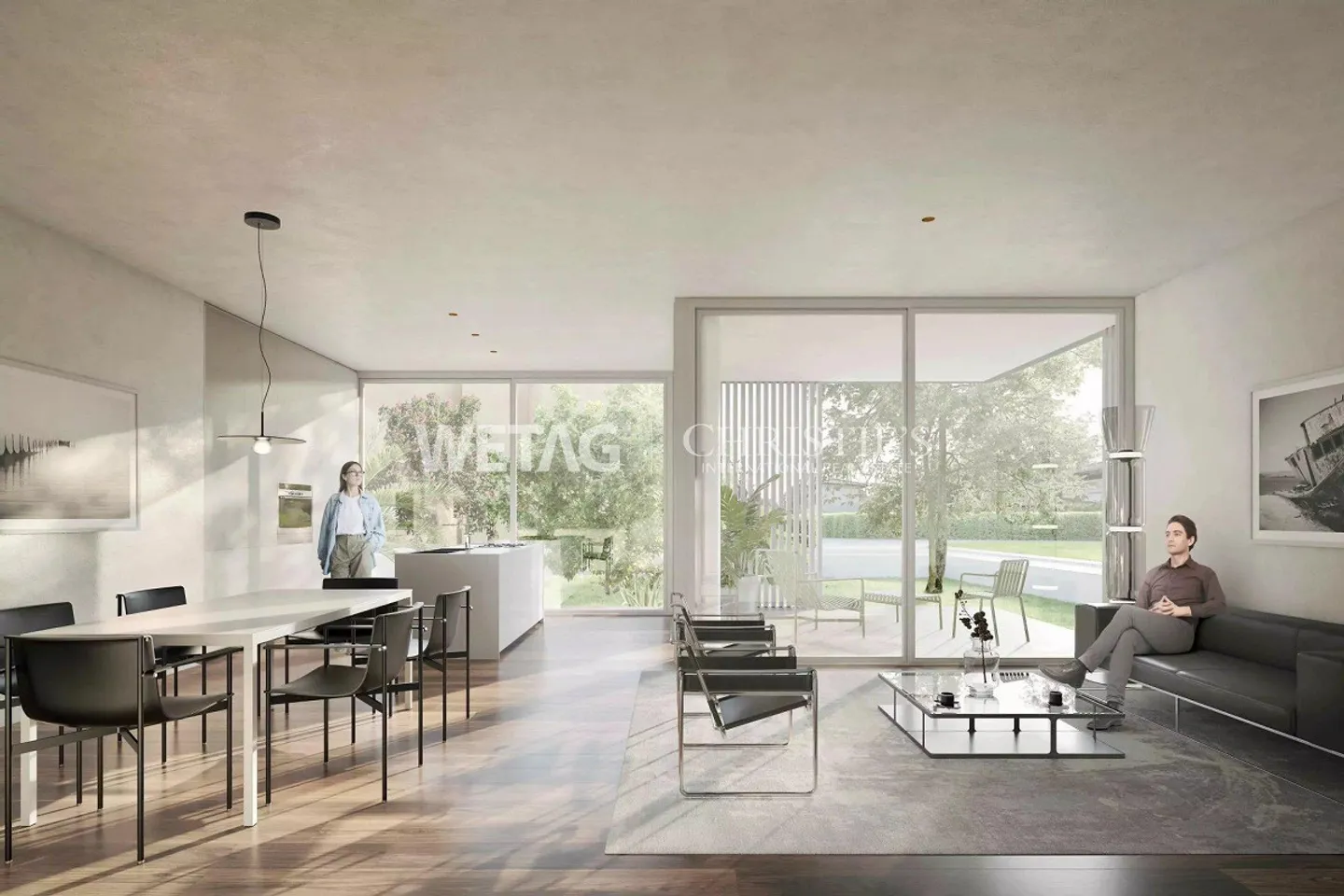 Appartamento giardino di nuova costruzione in prossimità del golf club, ideale anche come residenza per le vacanze, in vendita ad Ascona - Foto 3 di 9