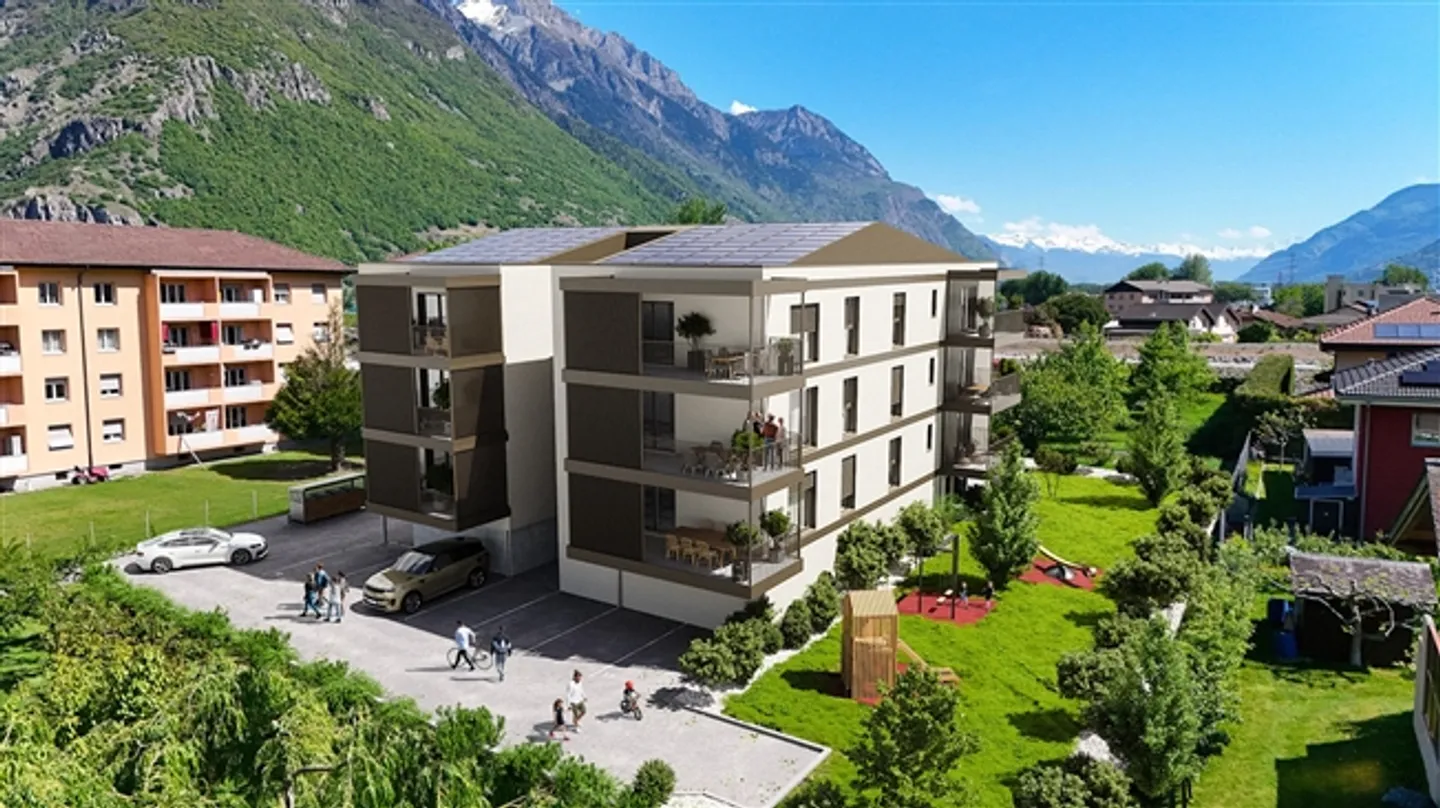 Bellissimo appartamento di 2,5 locali in vendita a Martigny - Lavori in corso - Foto 2 di 15