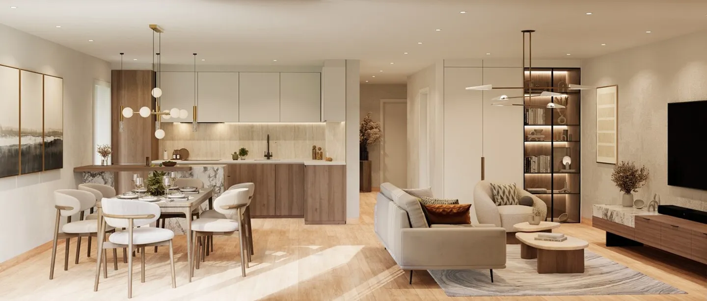 NEUES PROJEKT - 4,5 ZIMMER WOHNUNG - NAHE BAHNHOF - PANORAMABLICK - Foto 3 von 5