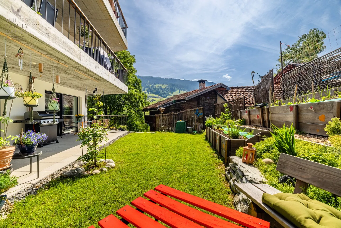 Stilvolle 3 1/2 Zimmer-Gartenwohnung (Erstwohnung) mit Einfamilienhaus-Charakter - Foto 10 von 13