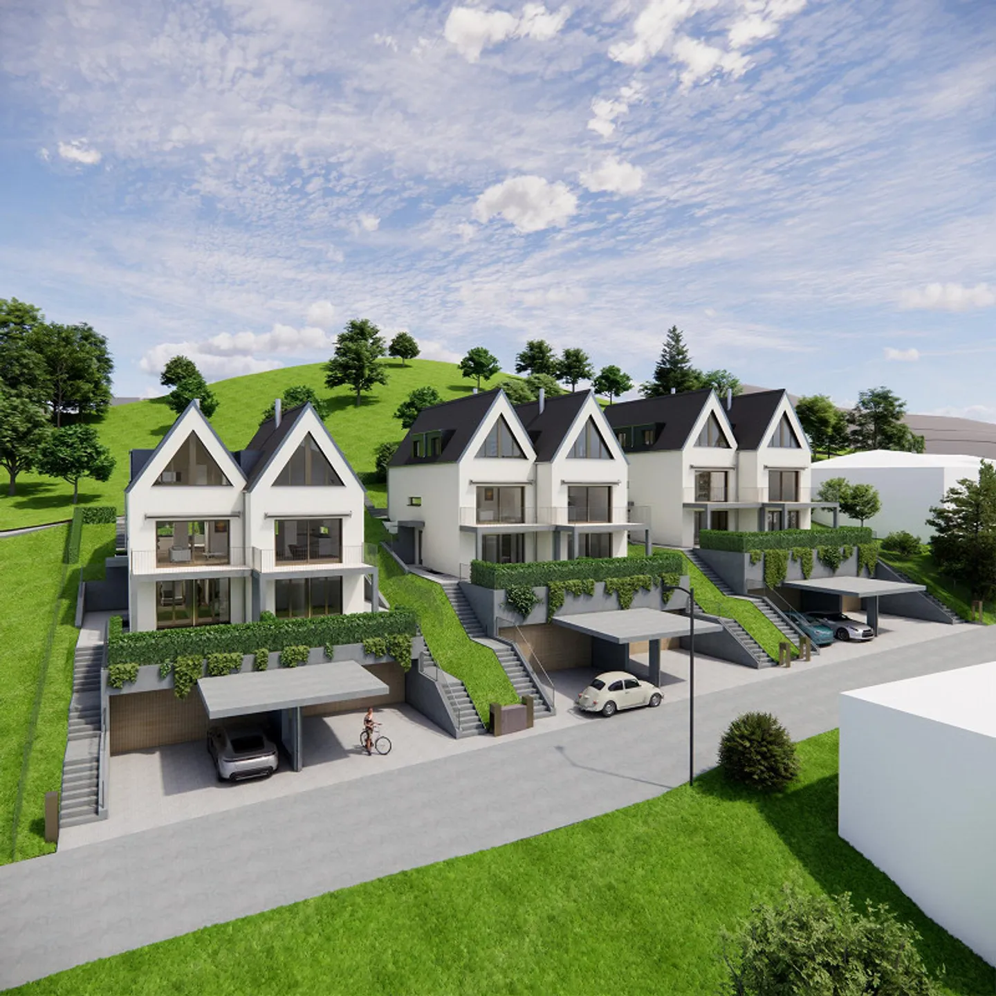 Casa familiare semi-indipendente di nuova costruzione in Sonnhaldenweg a Sissach - Foto 1 di 19