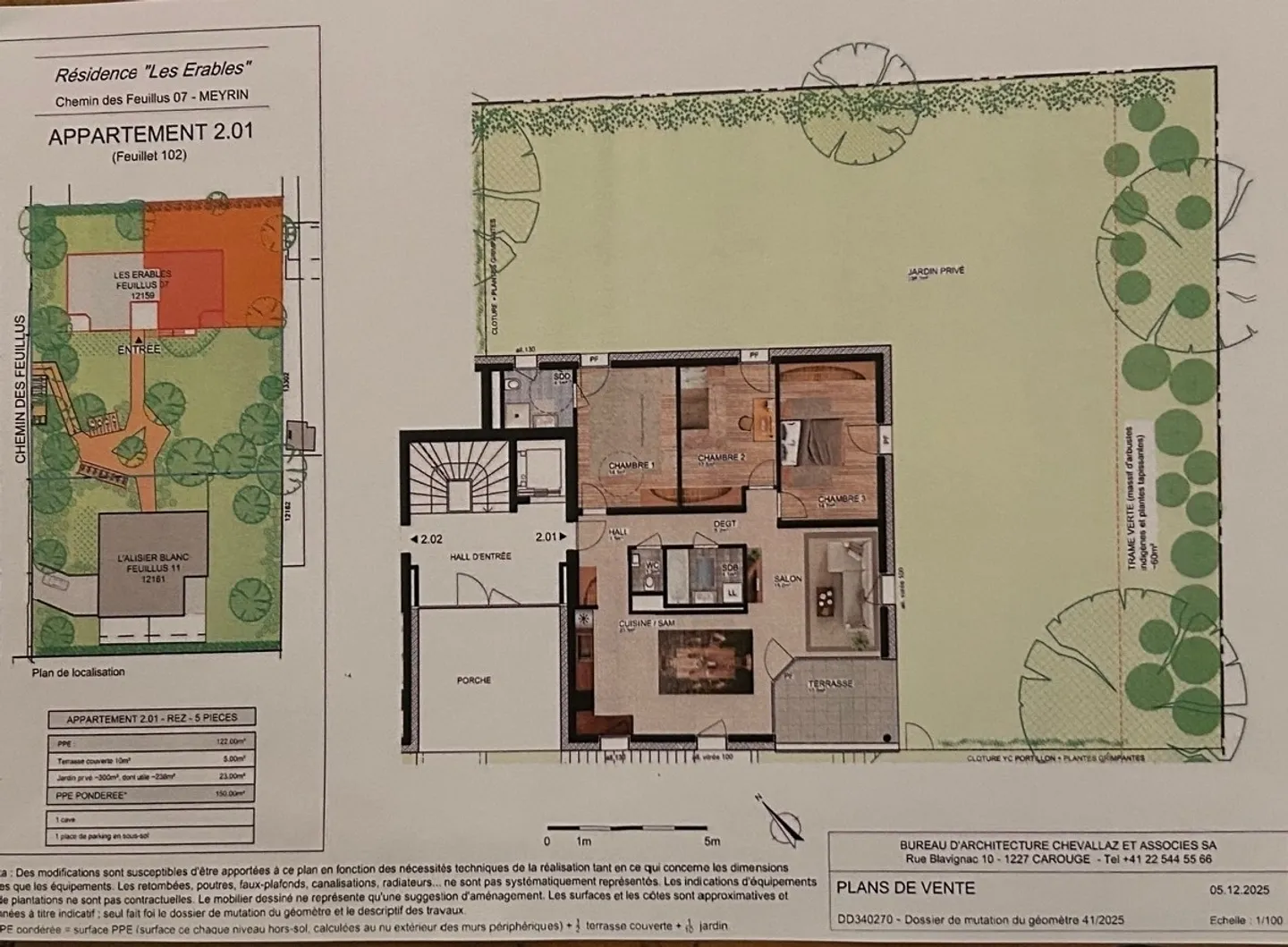 5-room apartment - Photo 2 of 7