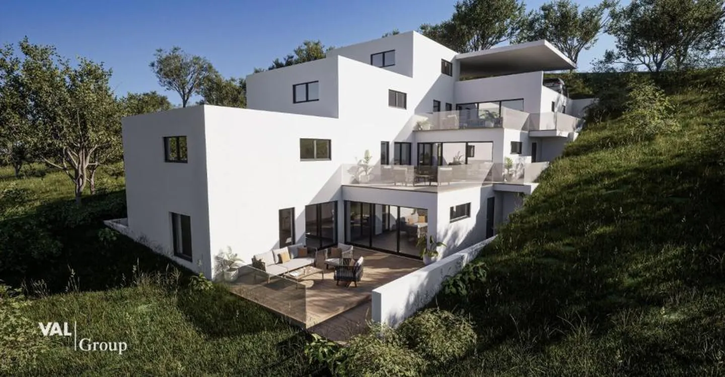 Terrain à bâtir pour 3 maisons individuelles avec projet de construction approuvé - Photo 1 sur 4