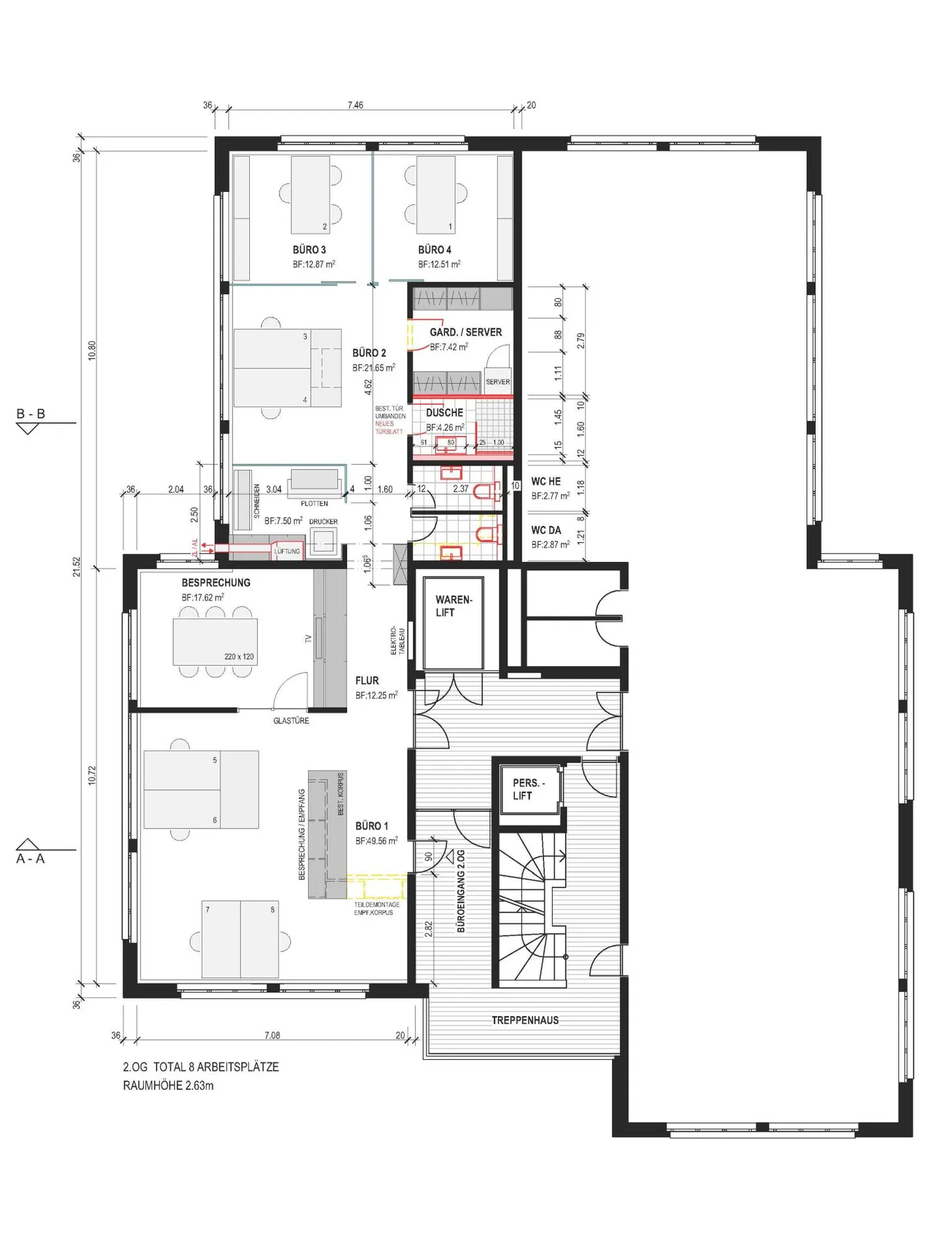 Well-developed and practically divided office/commercial space "Plug & Work" - Photo 10 of 11
