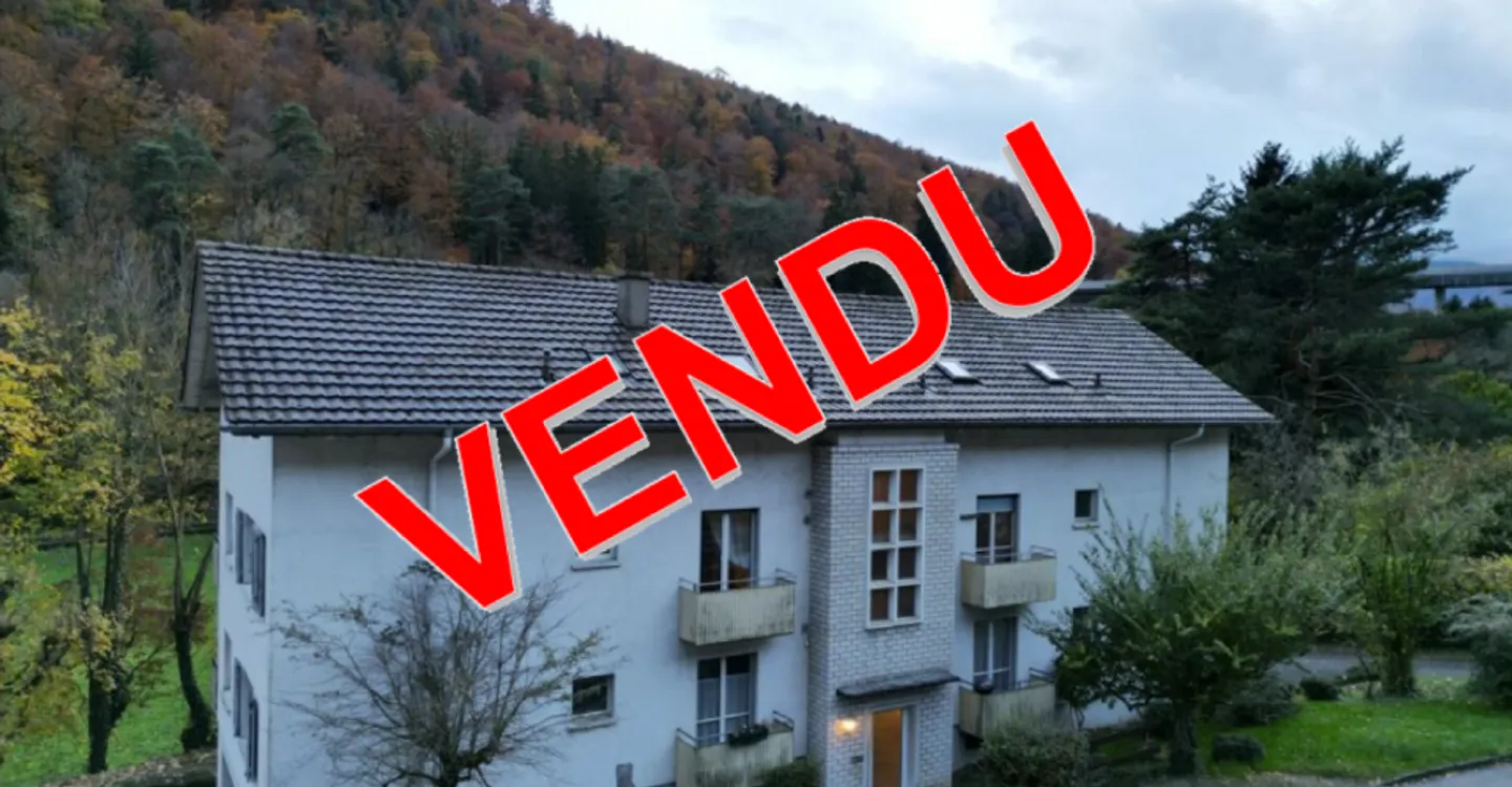 Frinvillier, Renditegebäude 6 Wohnungen, 4 Garagen - vollständig vermietet - Foto 1 von 9