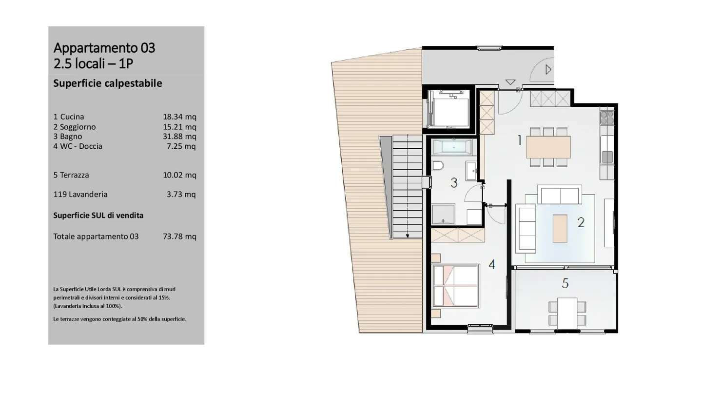 NEW 2.5-ROOM APARTMENTS IN THE CENTER - Photo 6 of 10