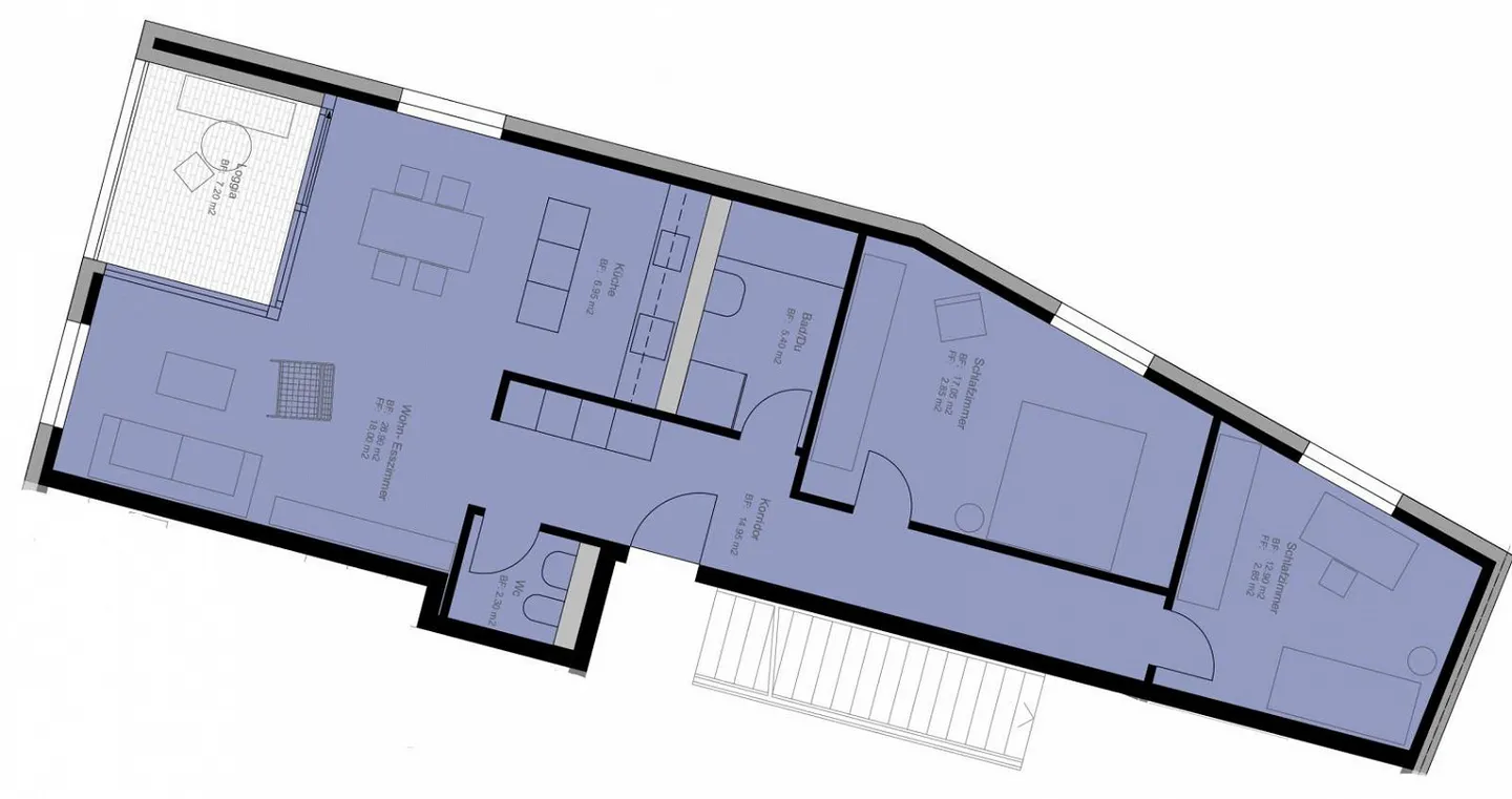 Helle Wohnung in Hochdorf - Foto 10 von 12