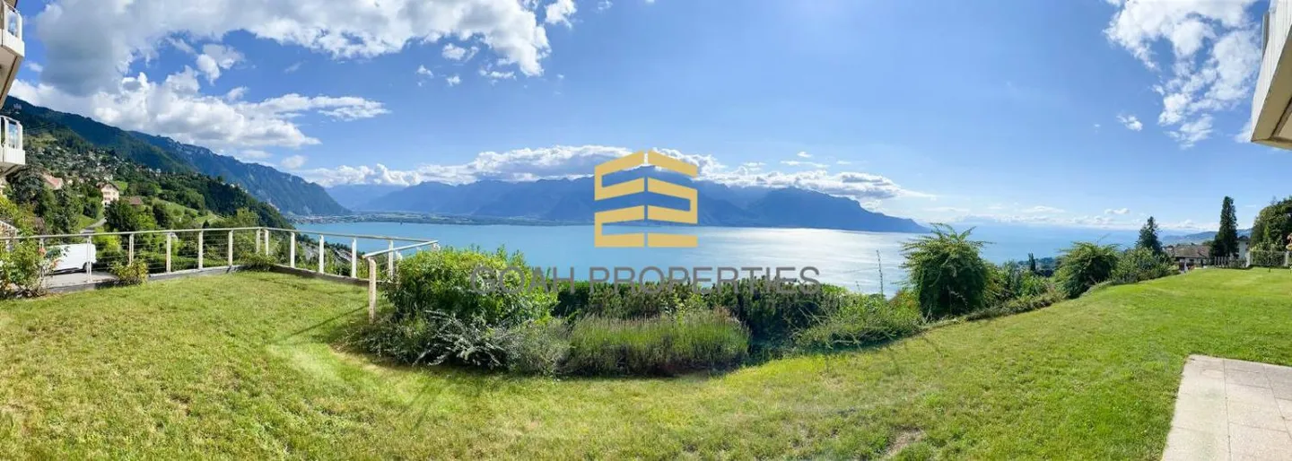 Bel appartement de 3,5 pièces avec terrasse-jardin et vue panoramique - Photo 2 sur 7