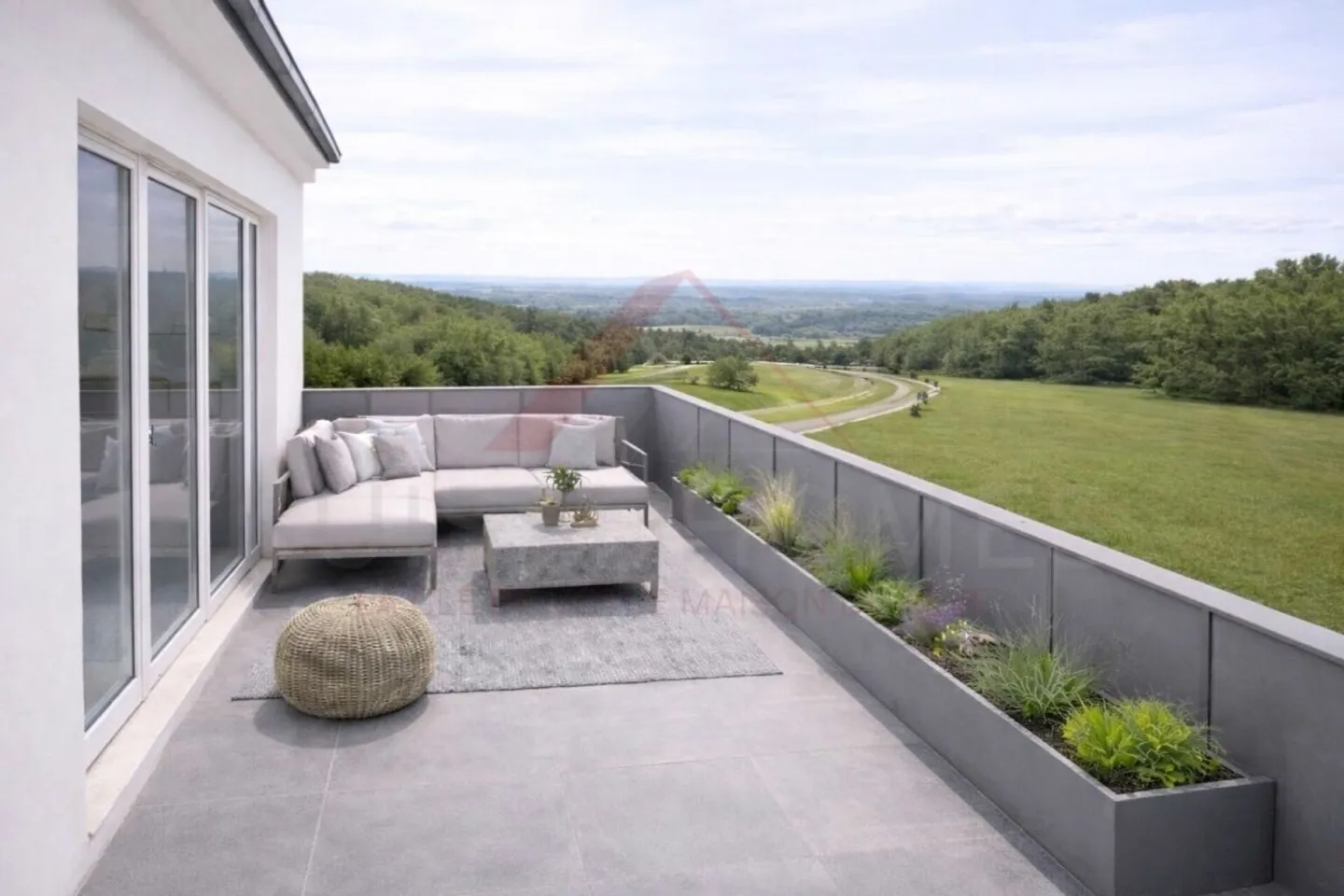 Exceptional duplex 5.5 rooms - 210 m² + terrace 25 m² - Nature view & absolute calm - Photo 2 of 8