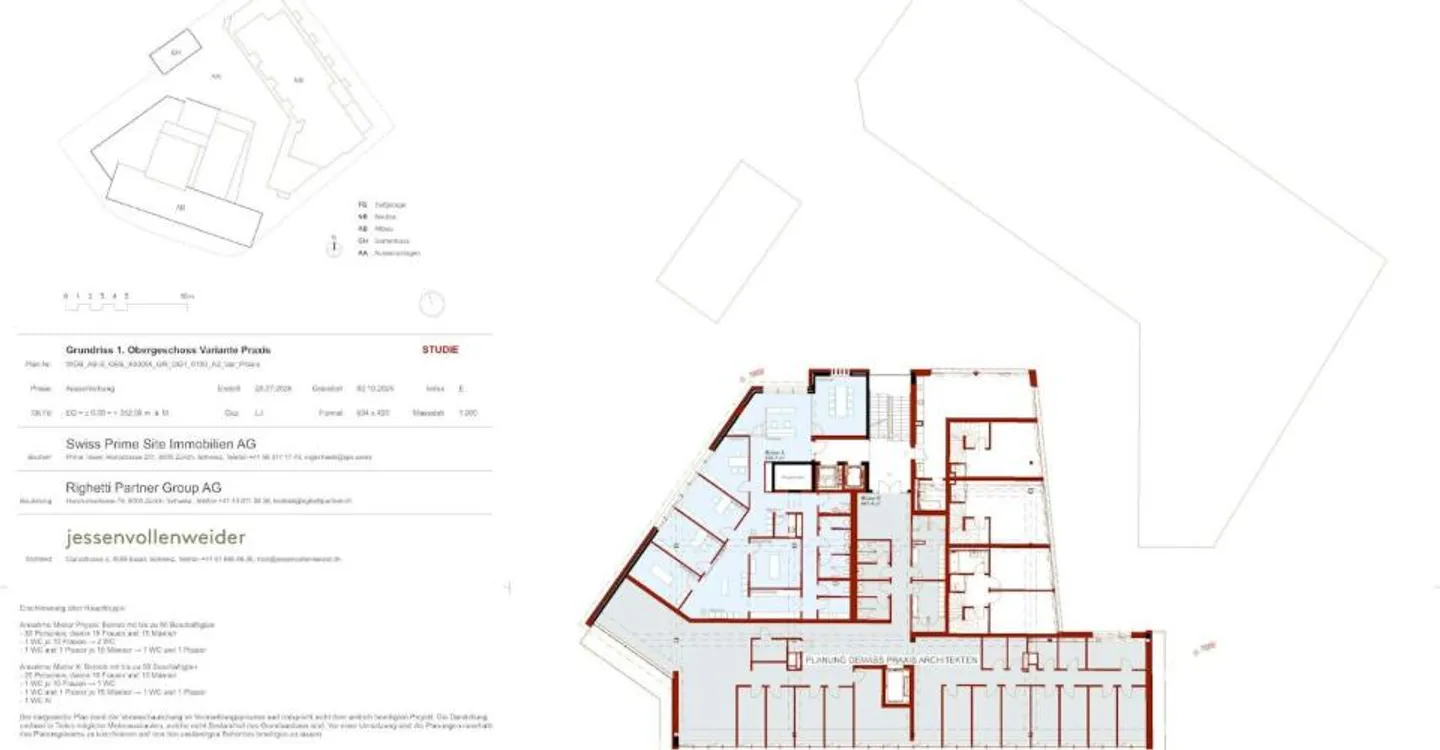 La tua nuova sede per ufficio o studio su circa 237 m² a Brugg - elegante e confortevole! - Foto 5 di 5