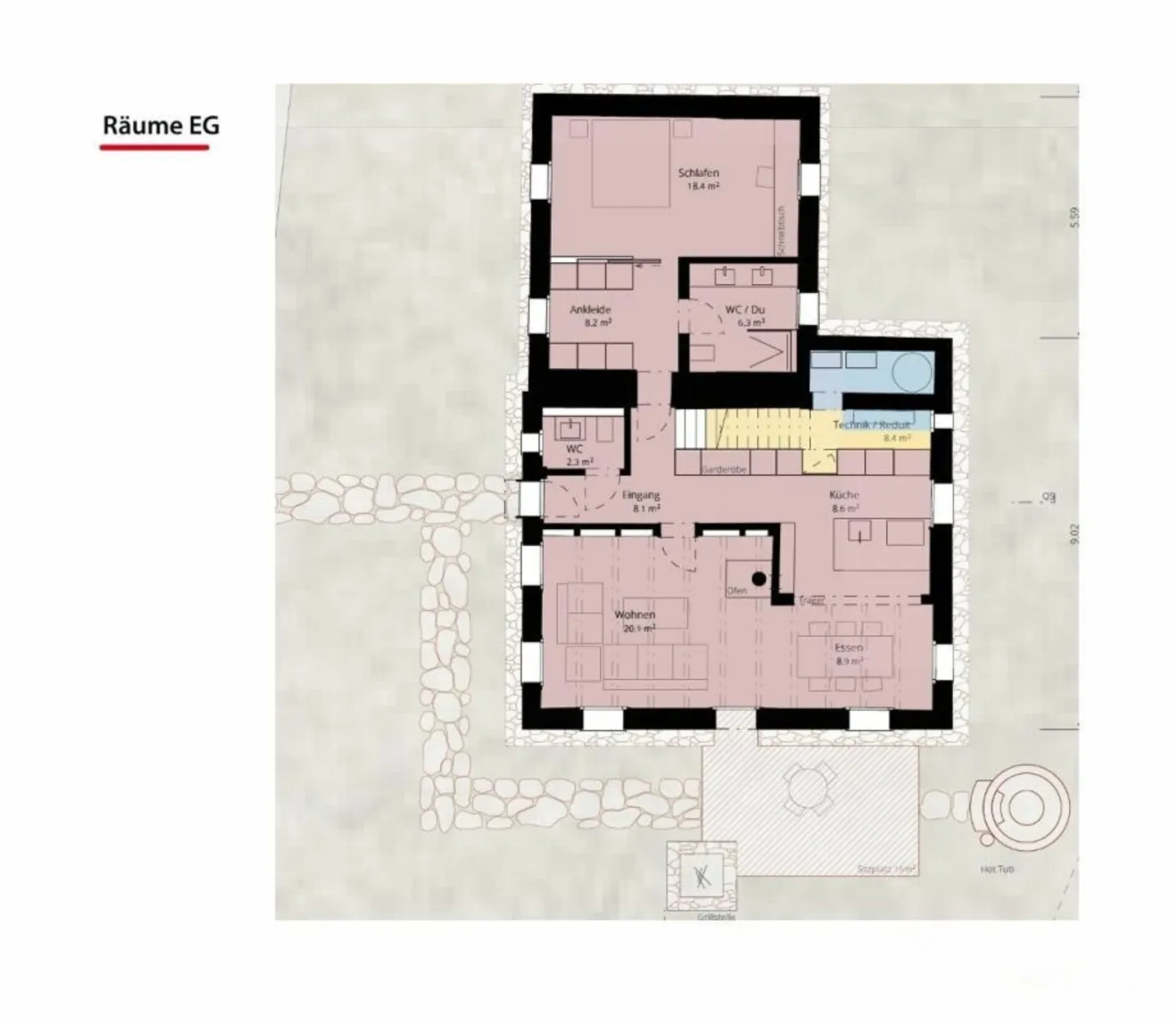 Projet de Maiensäss de 5,5 pièces au cœur de la station de ski de Radons - Photo 6 sur 10