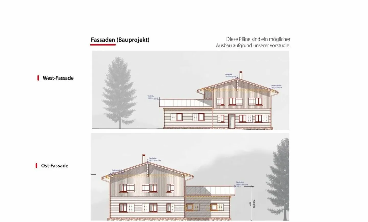 Projet de Maiensäss de 5,5 pièces au cœur de la station de ski de Radons - Photo 4 sur 10