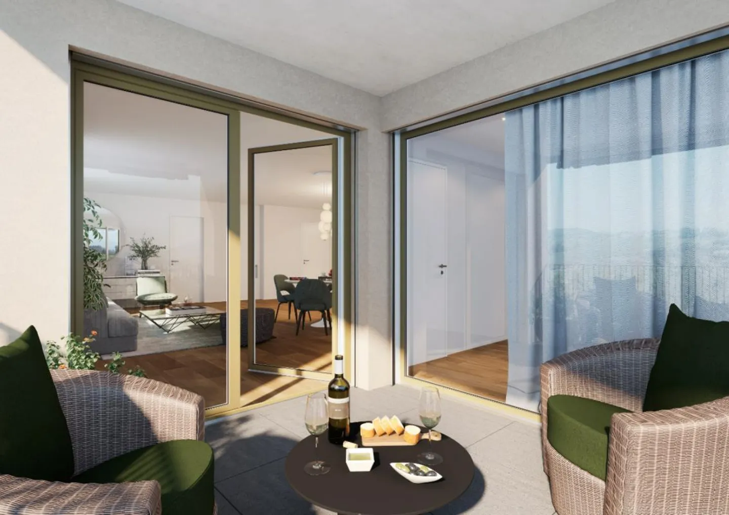 Wohntraum über den Dächern von Root - 2.5-Zimmer an Top-Lage - Photo 6 of 9