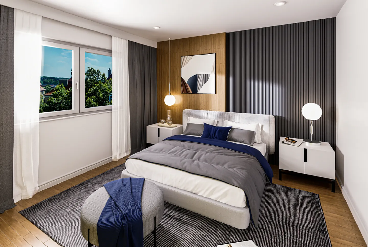 3,5-Zimmer-Wohnung - Foto 3 von 5