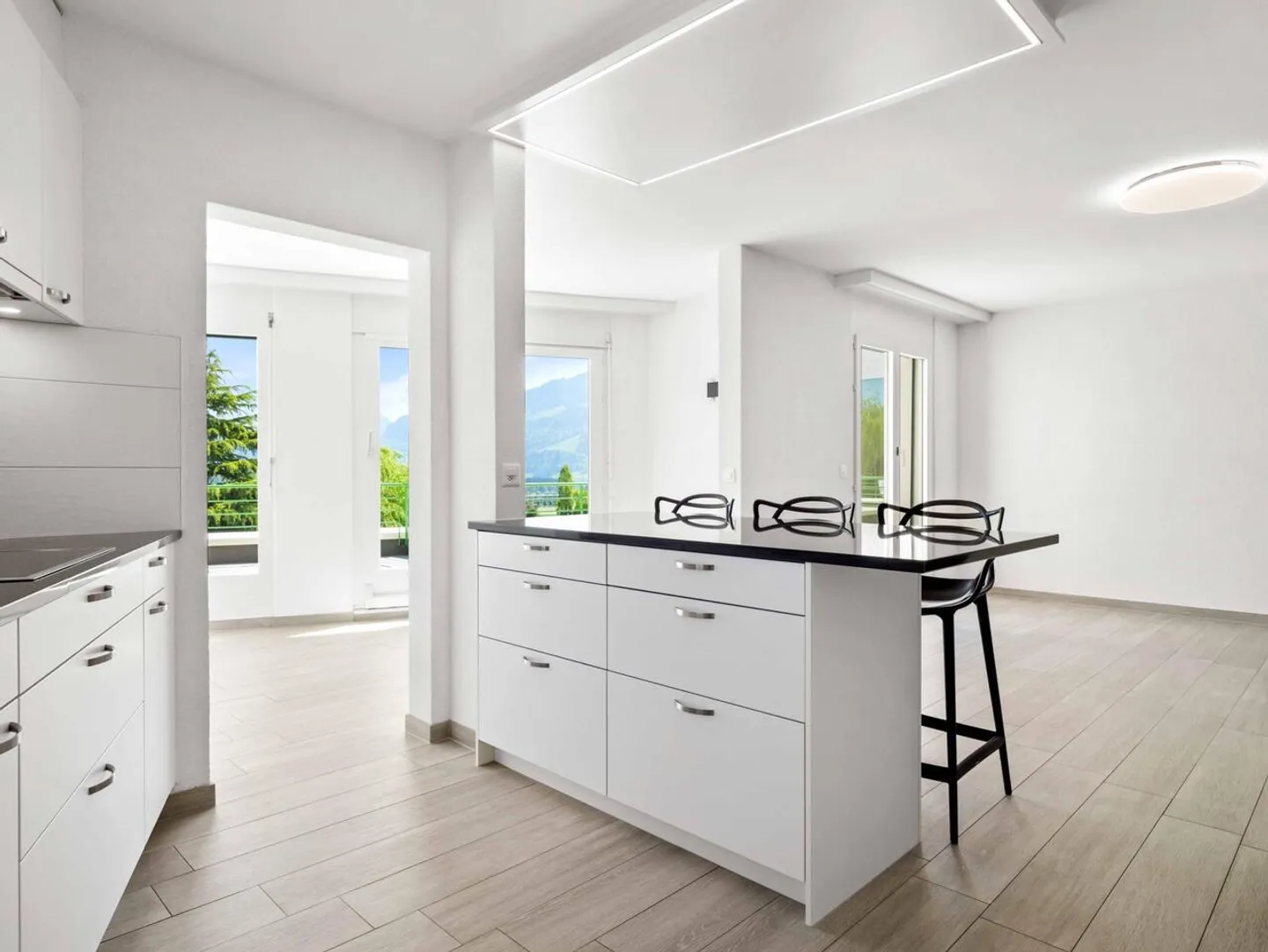 PIAMONT 19, 5,5-Zimmer-Wohnung mit atemberaubendem Blick - Foto 3 von 14