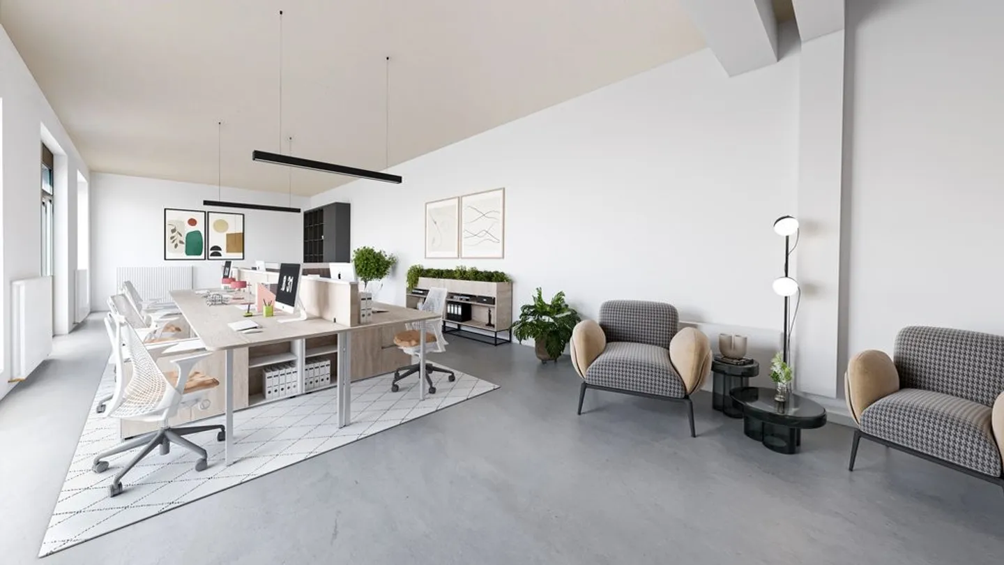 Top-Bürofläche mitten im Zentrum von Biberist zu vermieten! - Foto 3 von 10