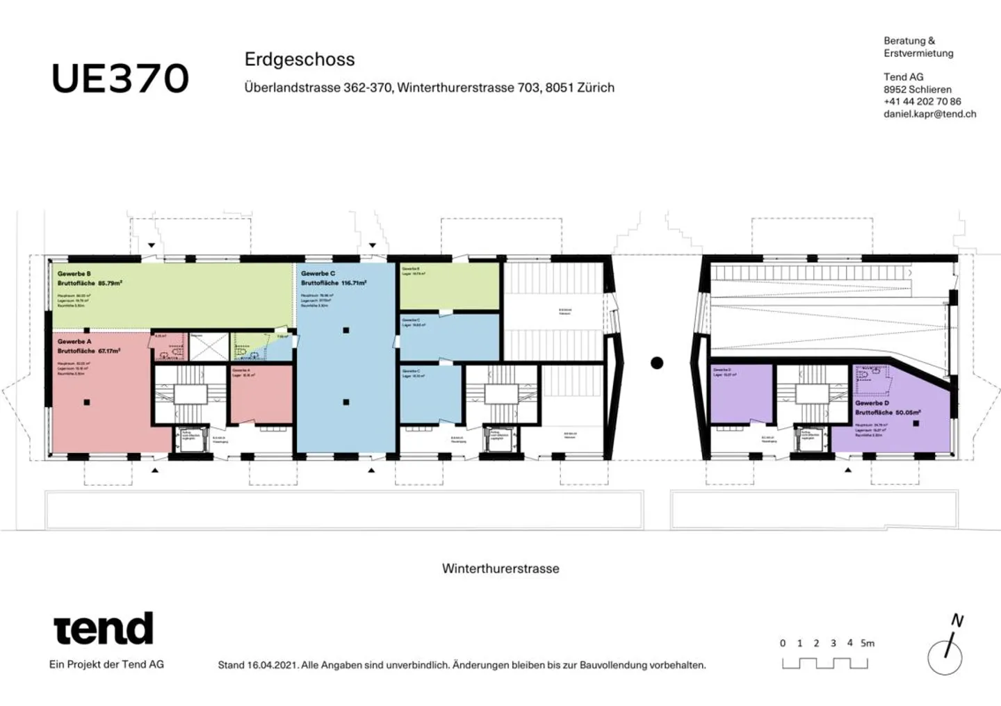 Attractive commercial spaces in a central location in Schwamendingen! - Photo 6 of 6