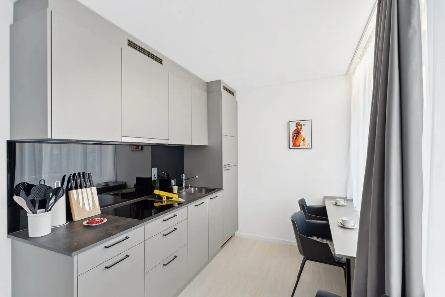 Appartamento ammobiliato di 2 locali con servizio nel centro di Berna - Foto 7 di 12