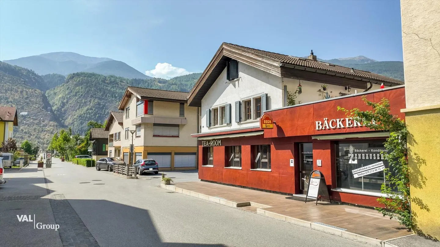 Commercial premises with charm and potential in the center of Raron - Photo 11 of 13