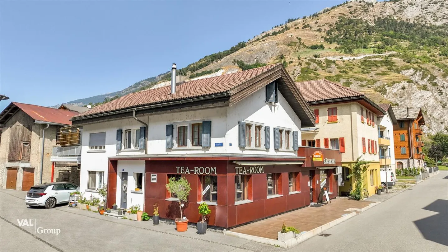 Commercial premises with charm and potential in the center of Raron - Photo 12 of 13