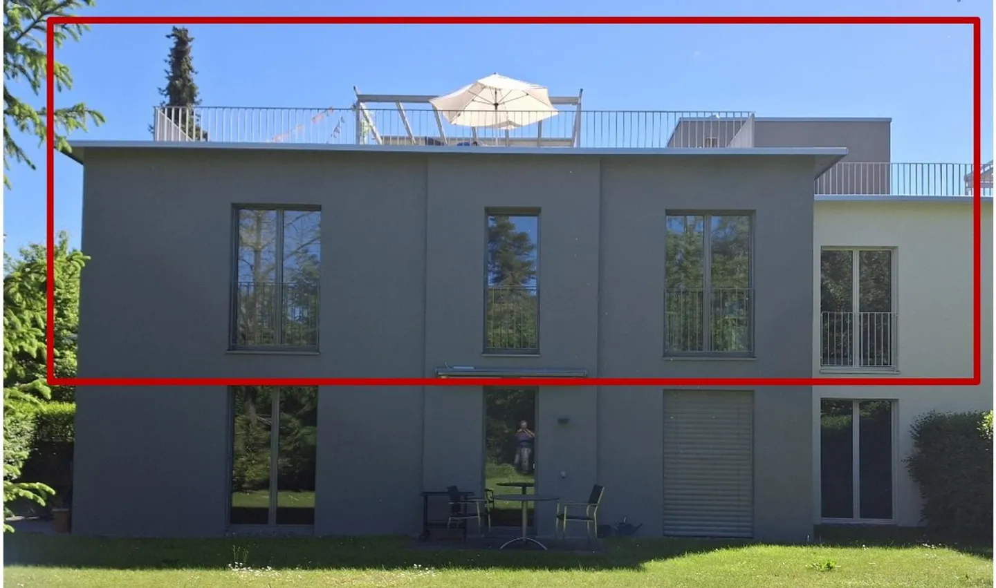 Appartement en copropriété de 4,5 pièces, 1er étage avec atrium et terrasse sur le toit - Photo 1 sur 15