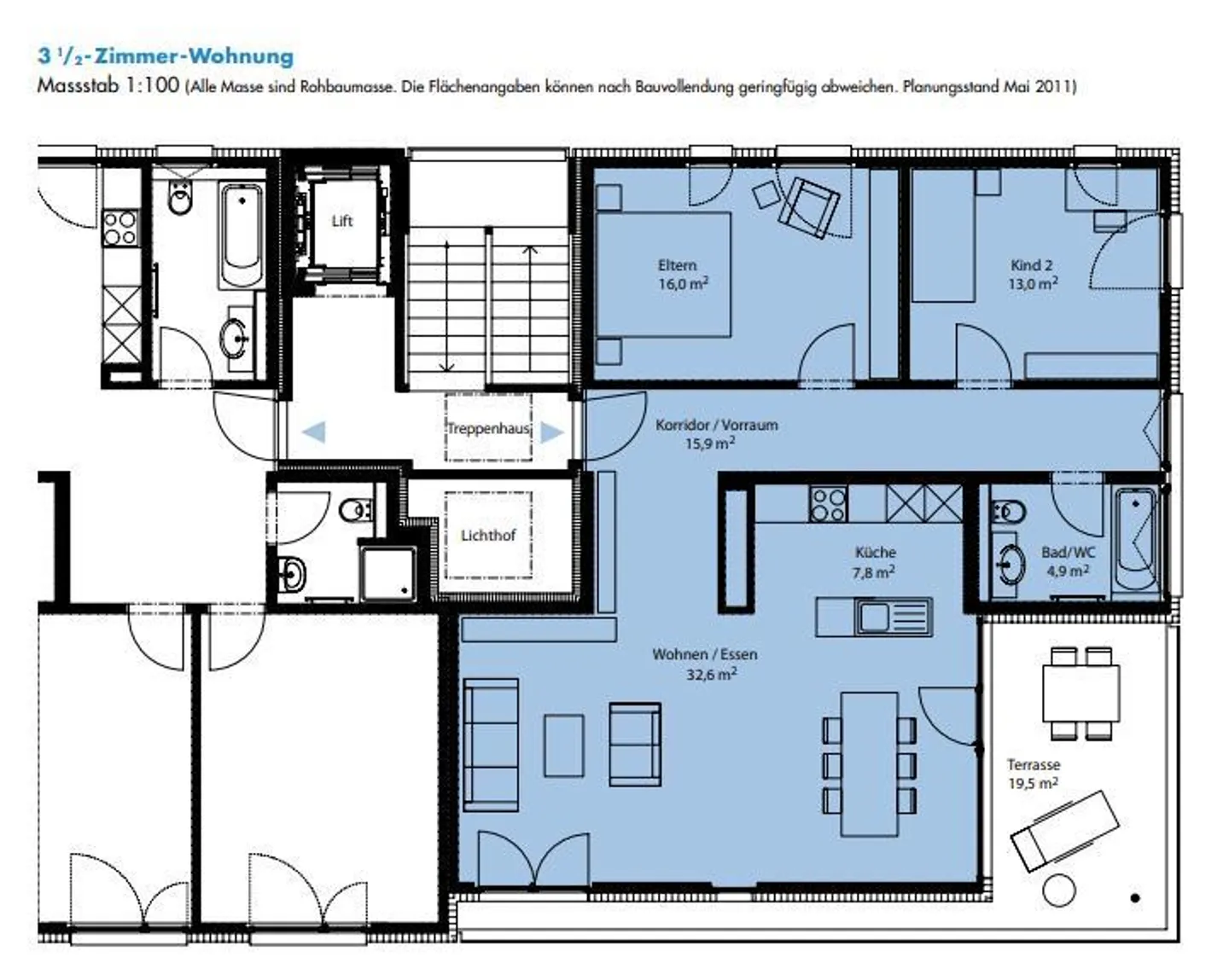 Modern, hell, zentral - Foto 9 di 9