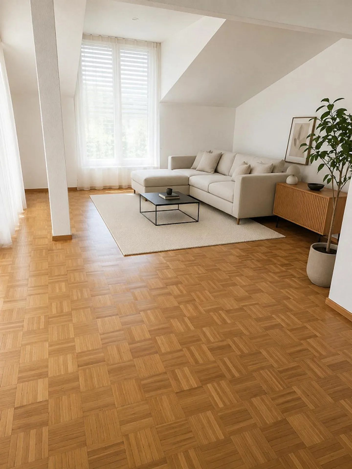 Helle Dachwohnung mit Weitsicht - Foto 2 von 5