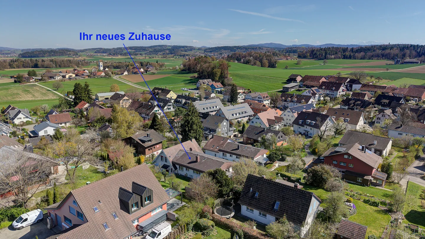 Charmantes Doppelhaus mit Aussicht - Foto 2 von 9