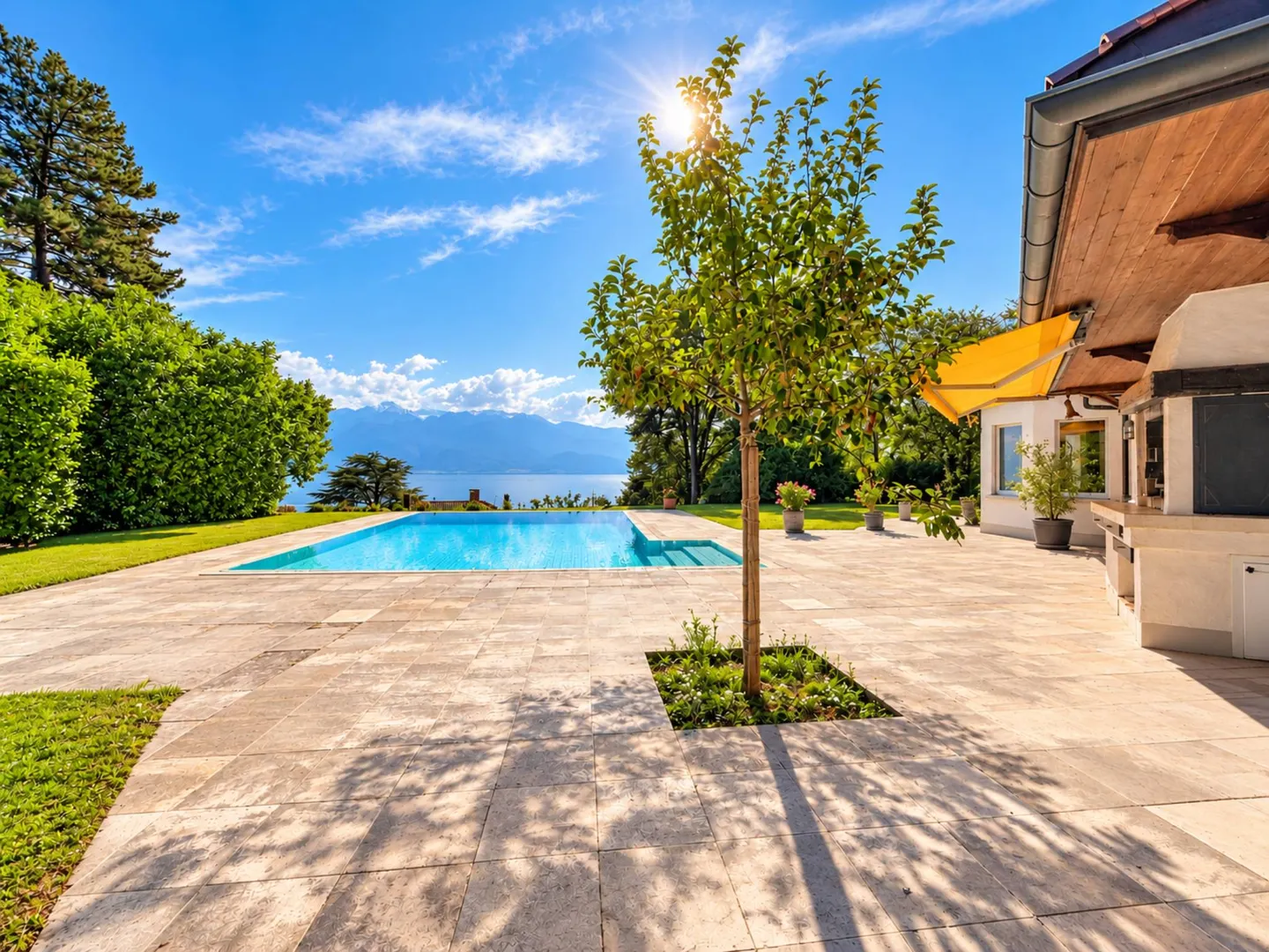 Villa Mediterranea con Vista Lago - Foto 2 di 12