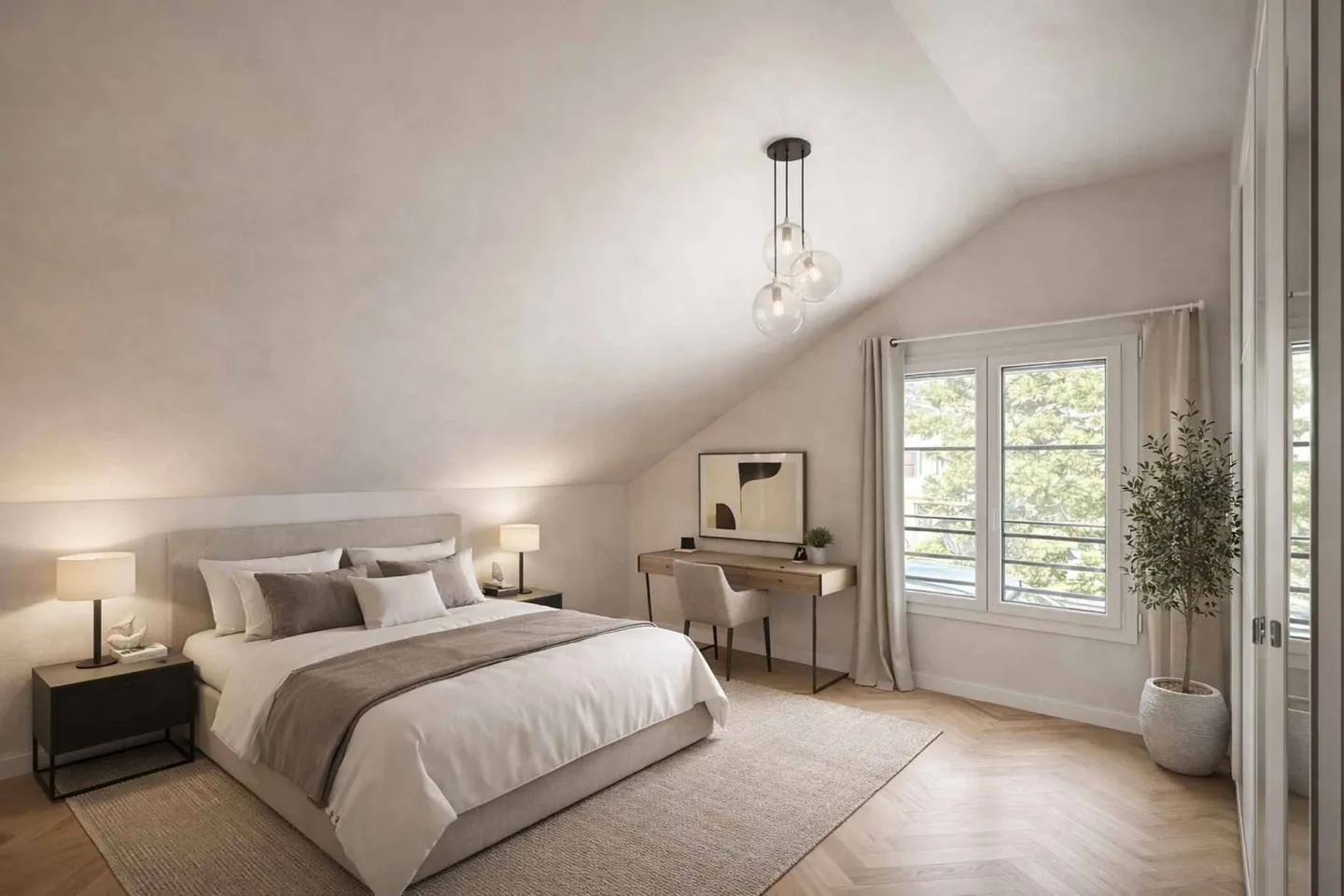 Exklusives Penthouse mit Garten - Foto 6 von 13