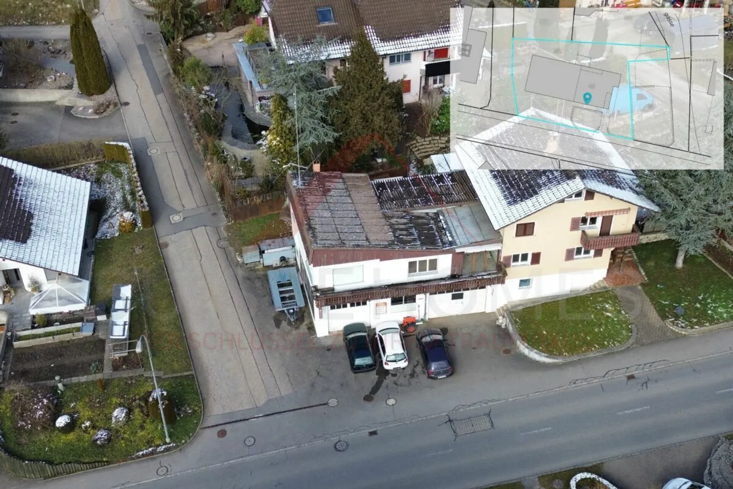 Casa plurifamiliare a Grossdietwil - grande potenziale di sviluppo nella zona centrale - Foto 1 di 9