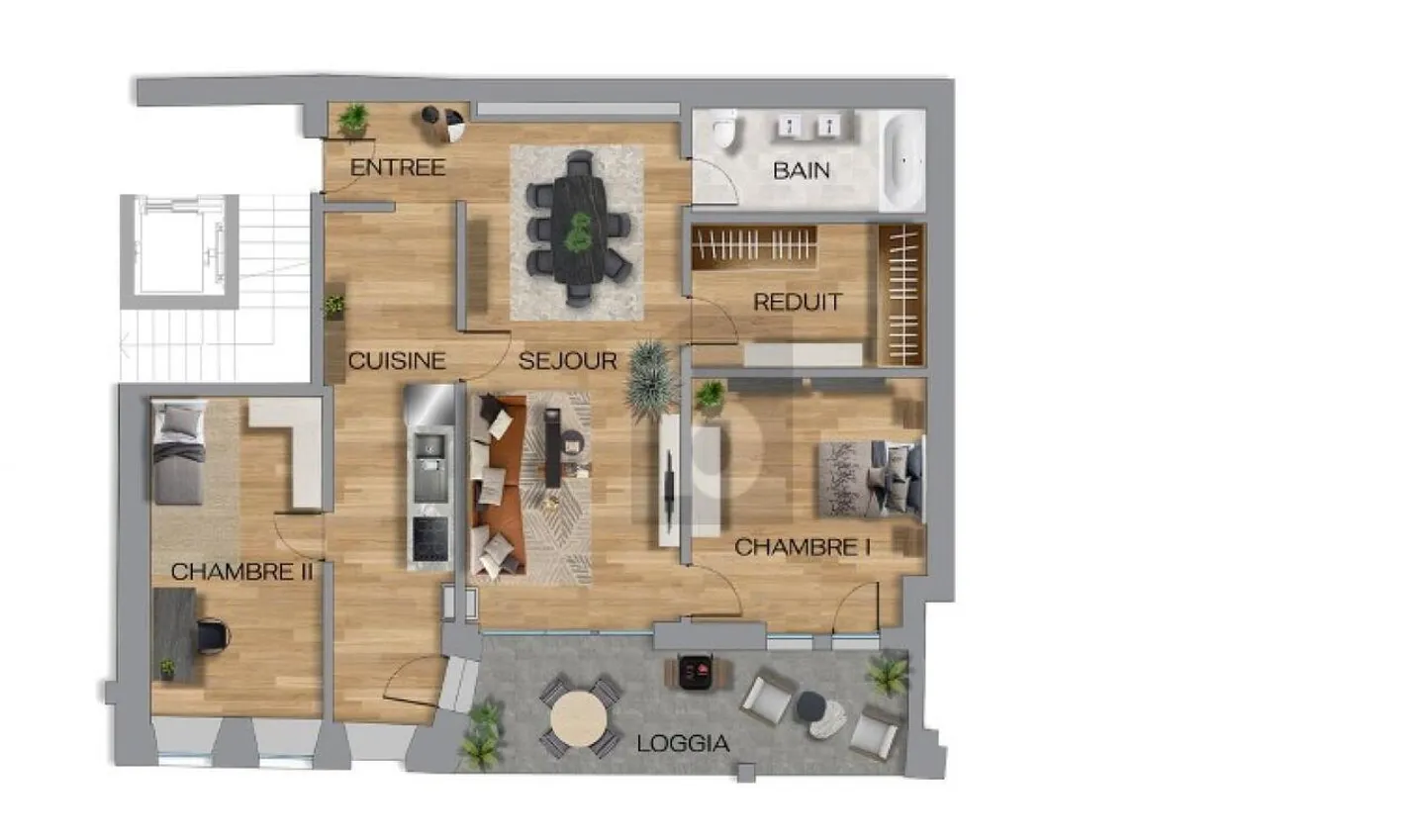 Appartement 3.5 pièces au bord du lac - Photo 3 sur 4