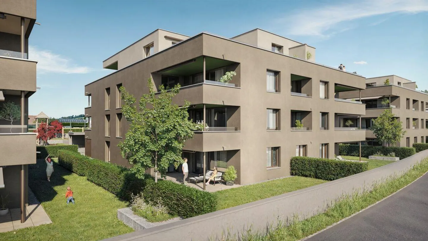 Nouveau projet de construction Quatre Couronnes - Appartements de 2,5 pièces - Photo 1 sur 7