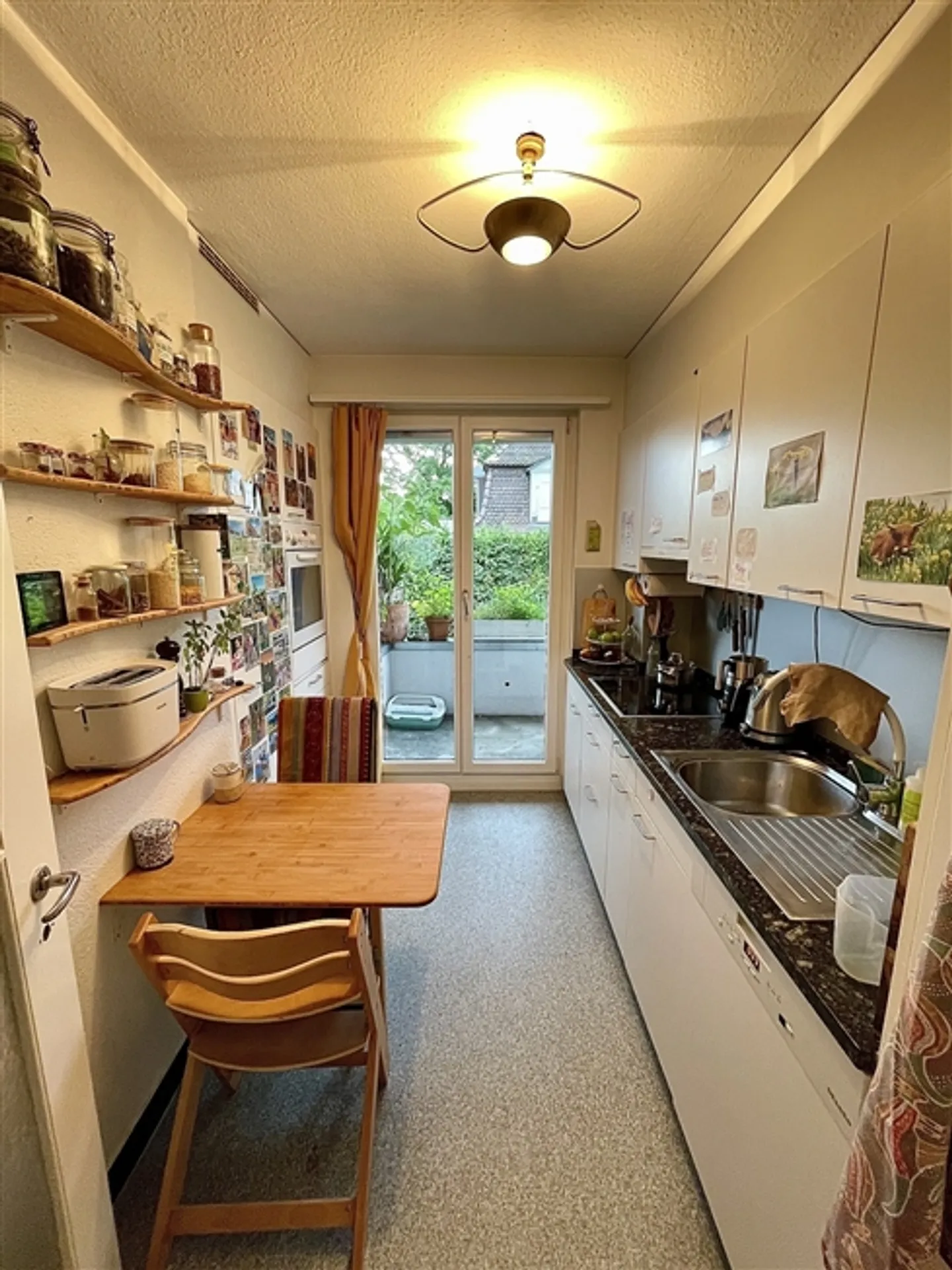 APPARTEMENT 2 PIÈCES À WABERN (BE), MEUBLÉ, TEMPORAIRE - Photo 2 sur 7