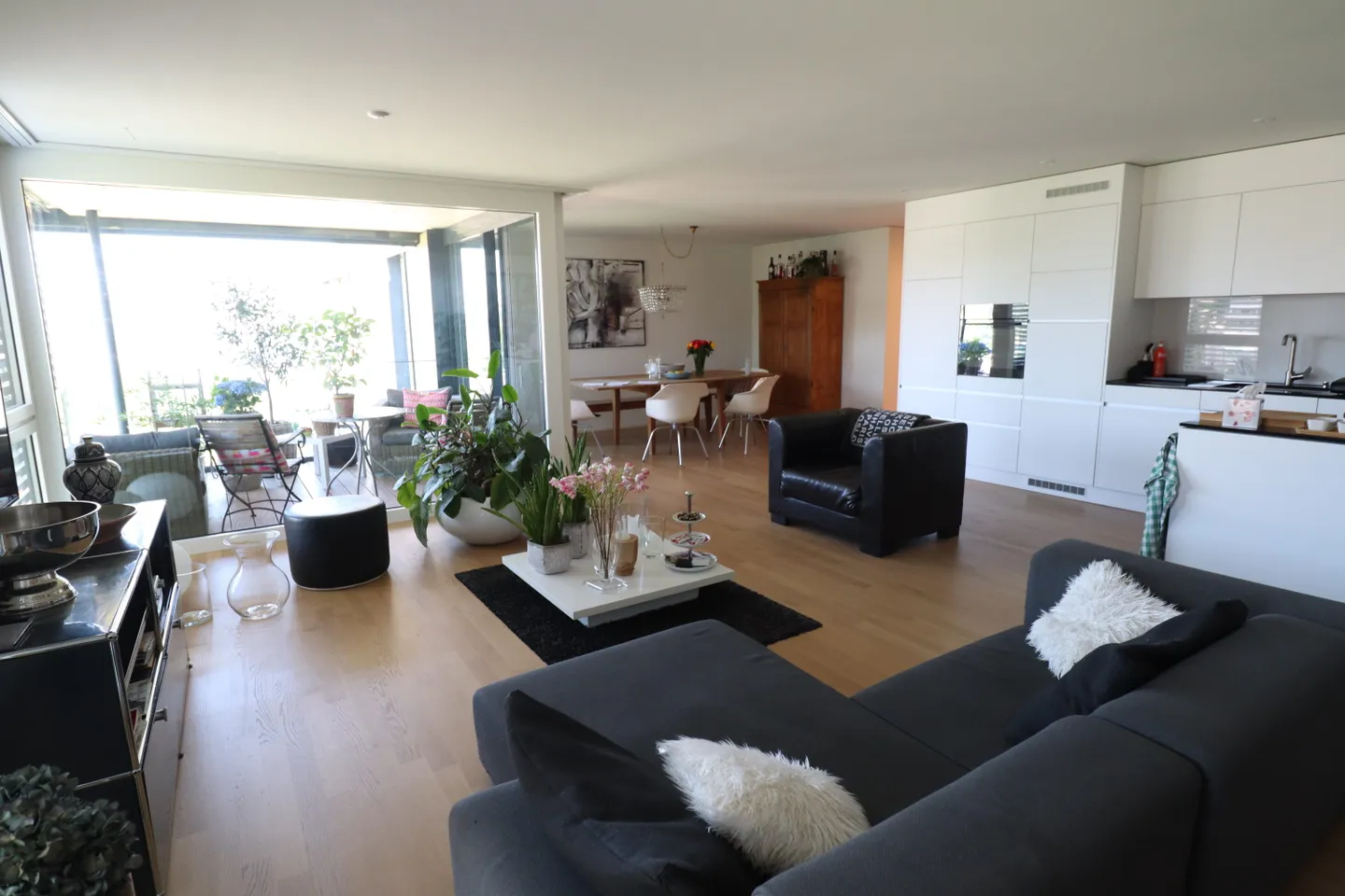 Bellissimo appartamento di 4.5 locali con vista sul Lago dei Quattro Cantoni - Foto 4 di 9