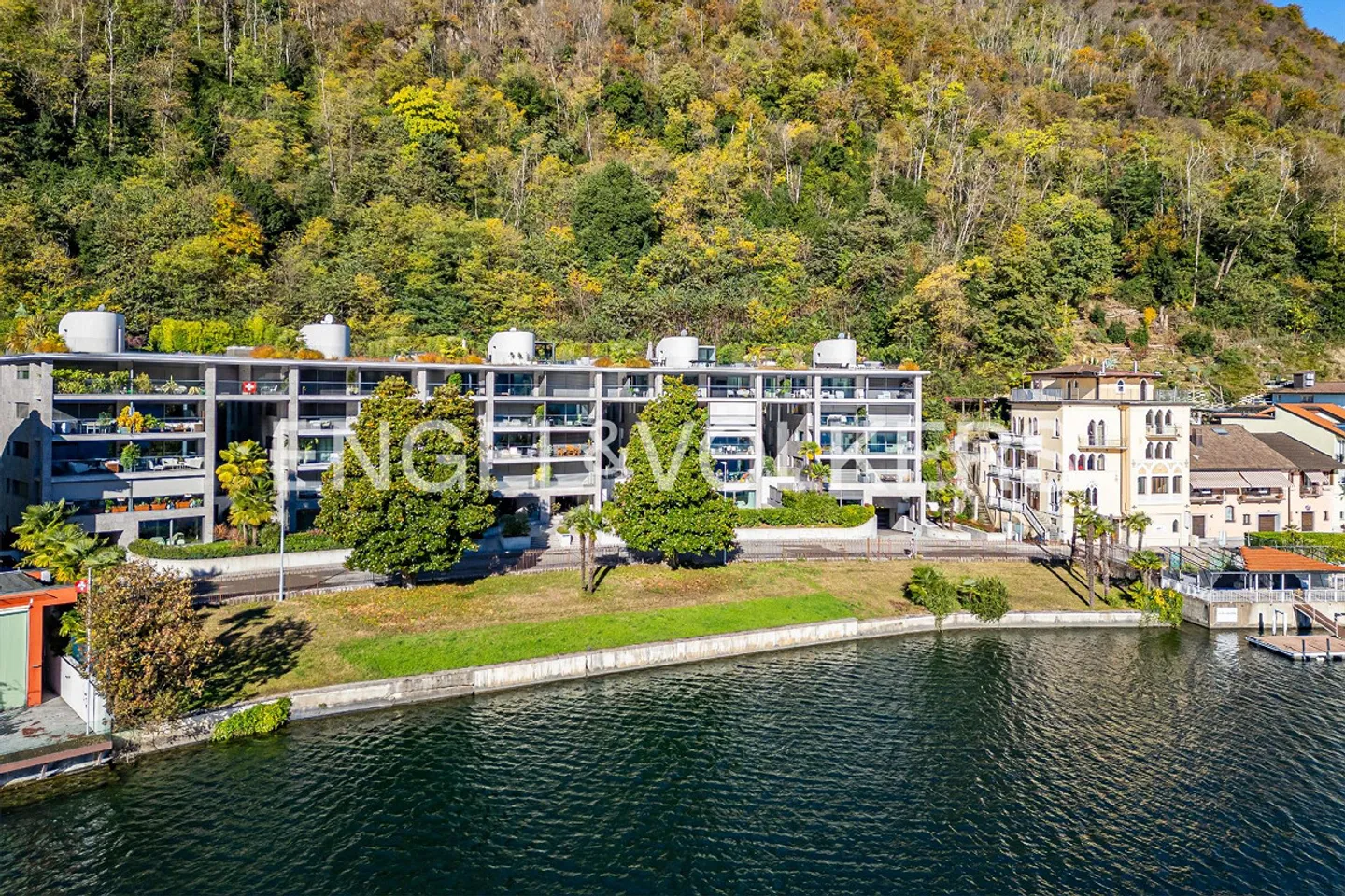 Moderne Wohnung in Melide - Foto 1 von 12