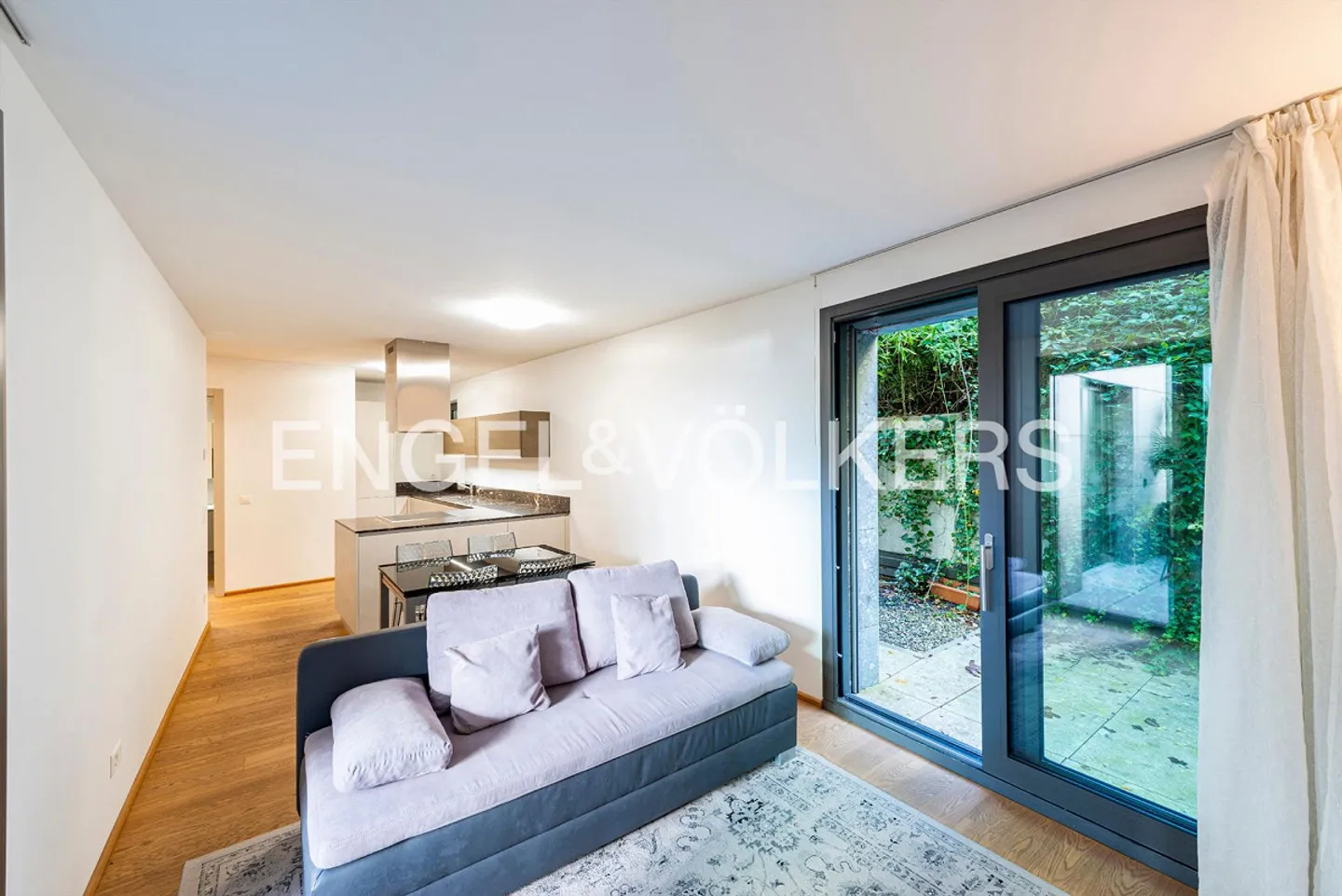 Moderne Wohnung in Melide - Foto 3 von 12