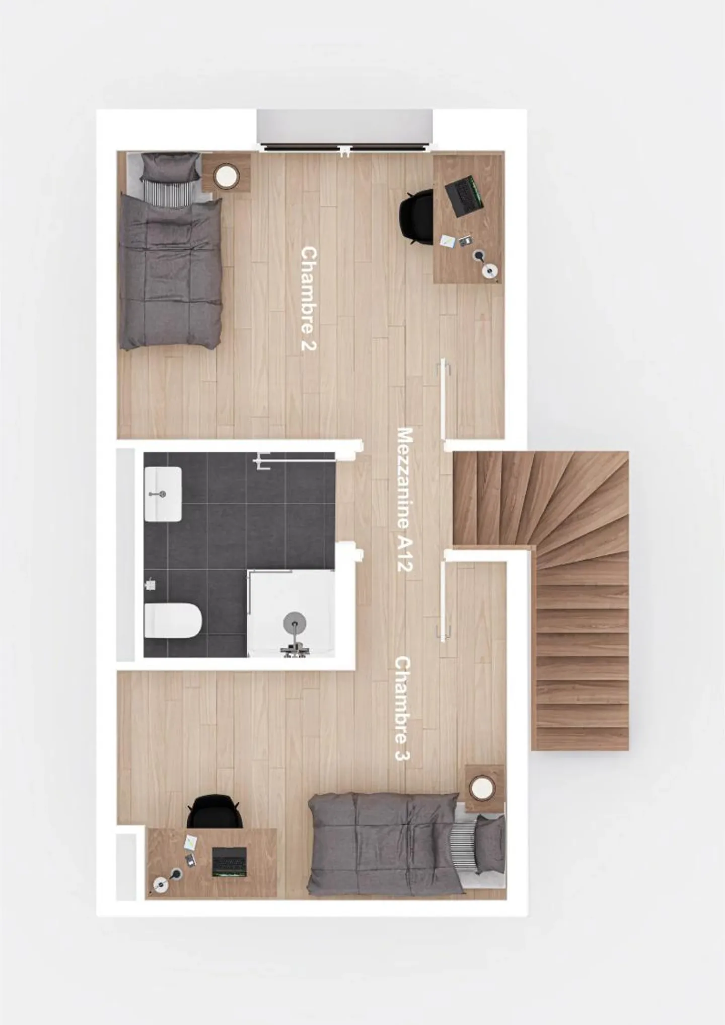 Duplex 4.5 rooms - Photo 11 of 13