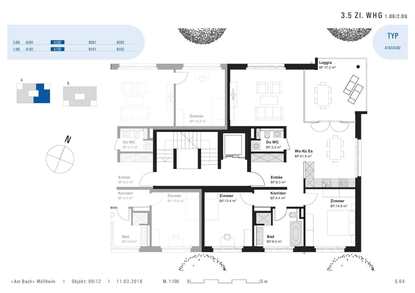 Appartamento moderno di 3,5 stanze nel centro del villaggio di Müllheim - Foto 11 di 12