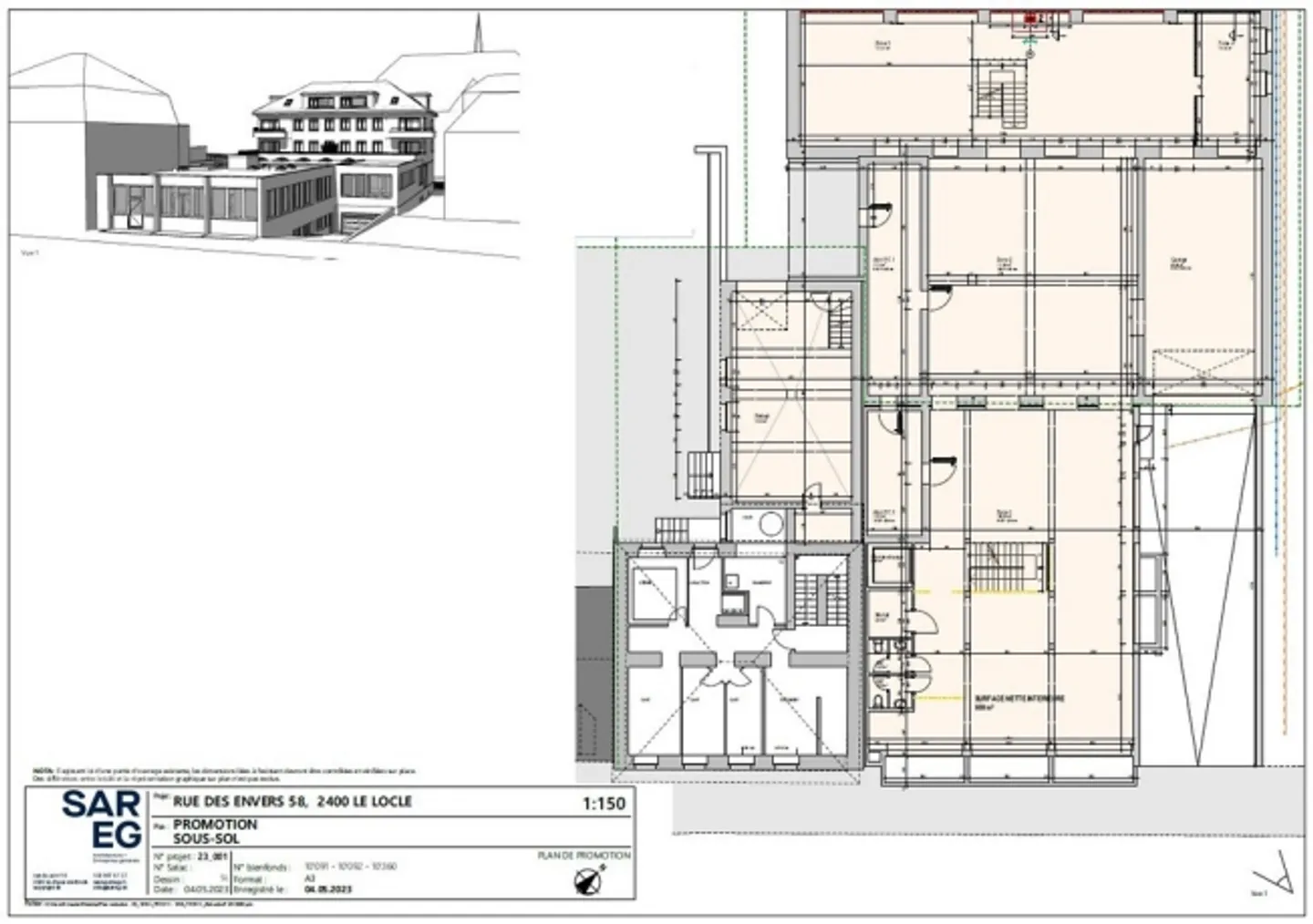 Espaces commerciaux au 1er sous-sol - Photo 5 sur 5