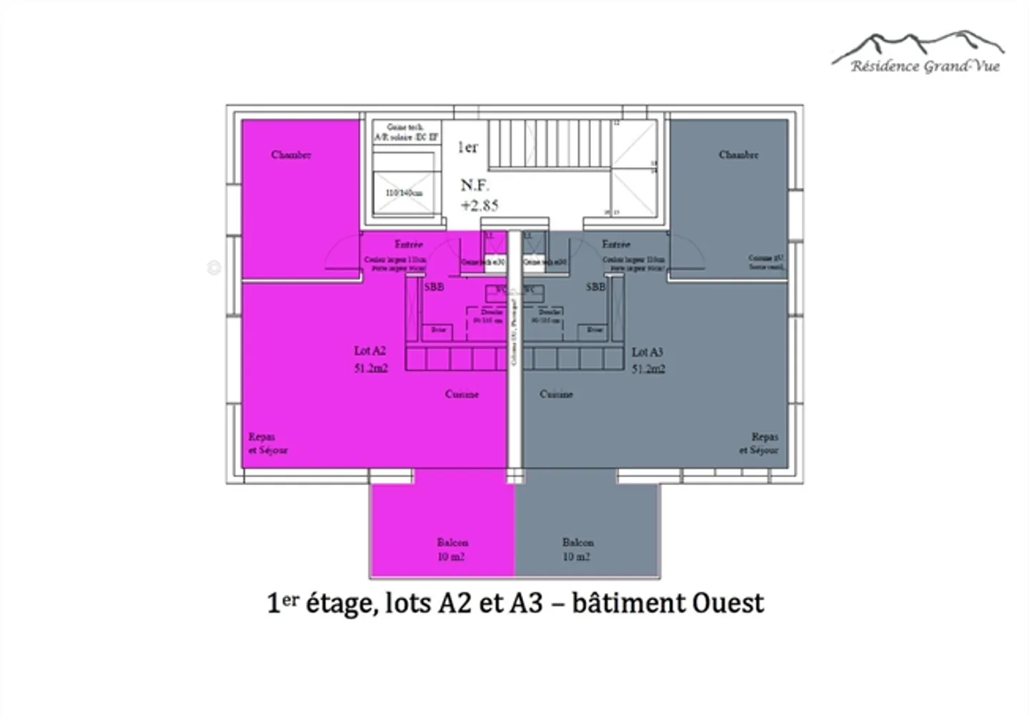 Nouvel appartement de 2.5 pièces - 1er étage Magnifique vue sur les Alpes - Photo 6 sur 8